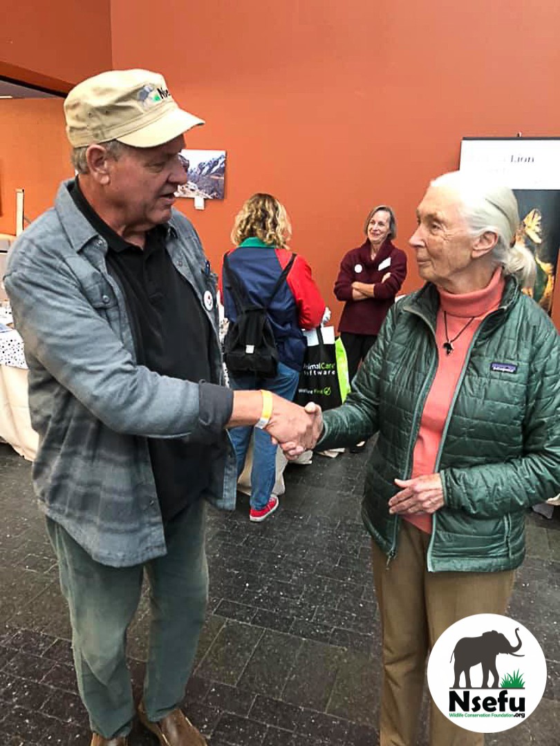 Tony H. meeting Jane Goodall
