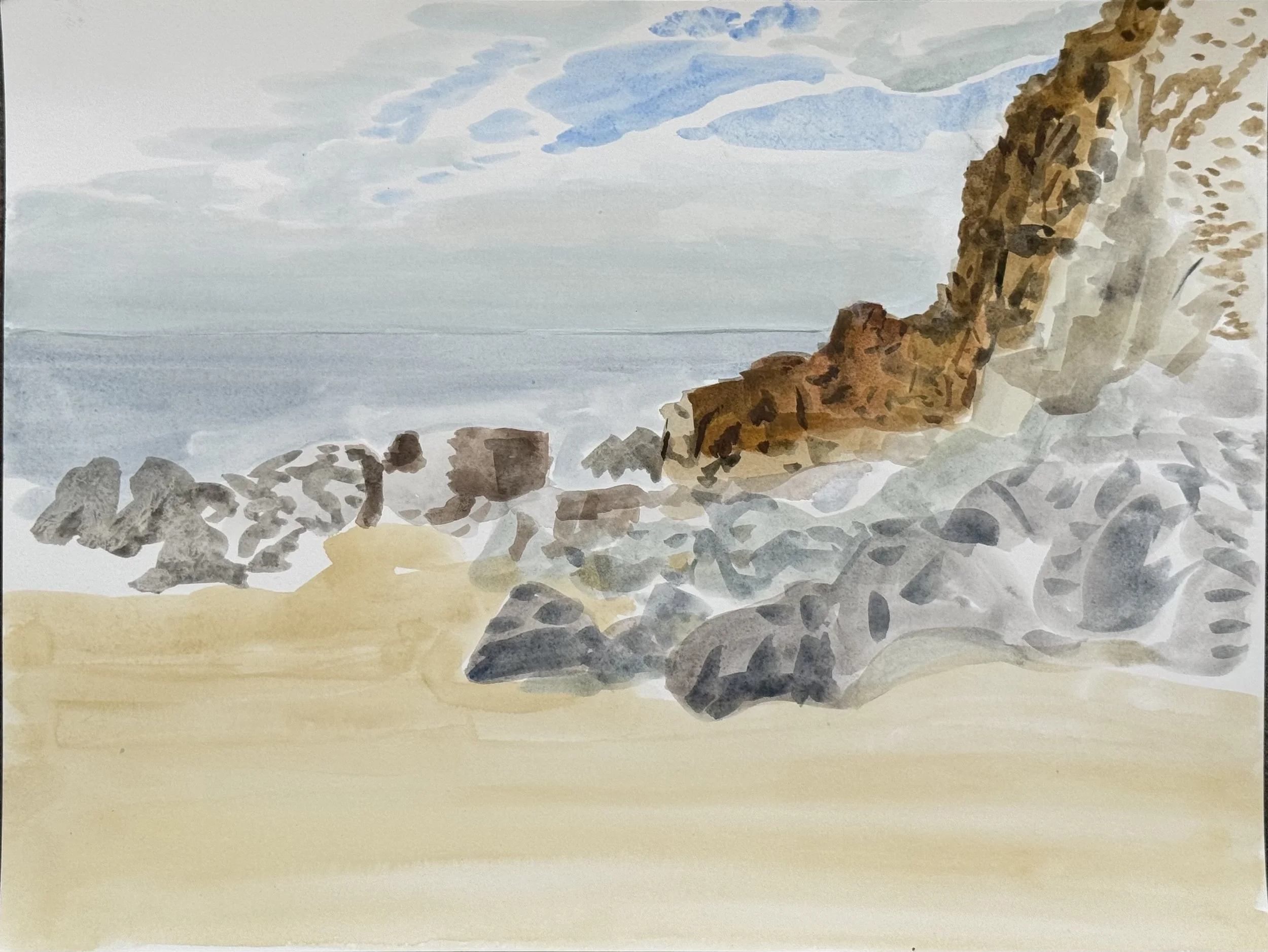 plein air - san pancho rocky beach.jpeg