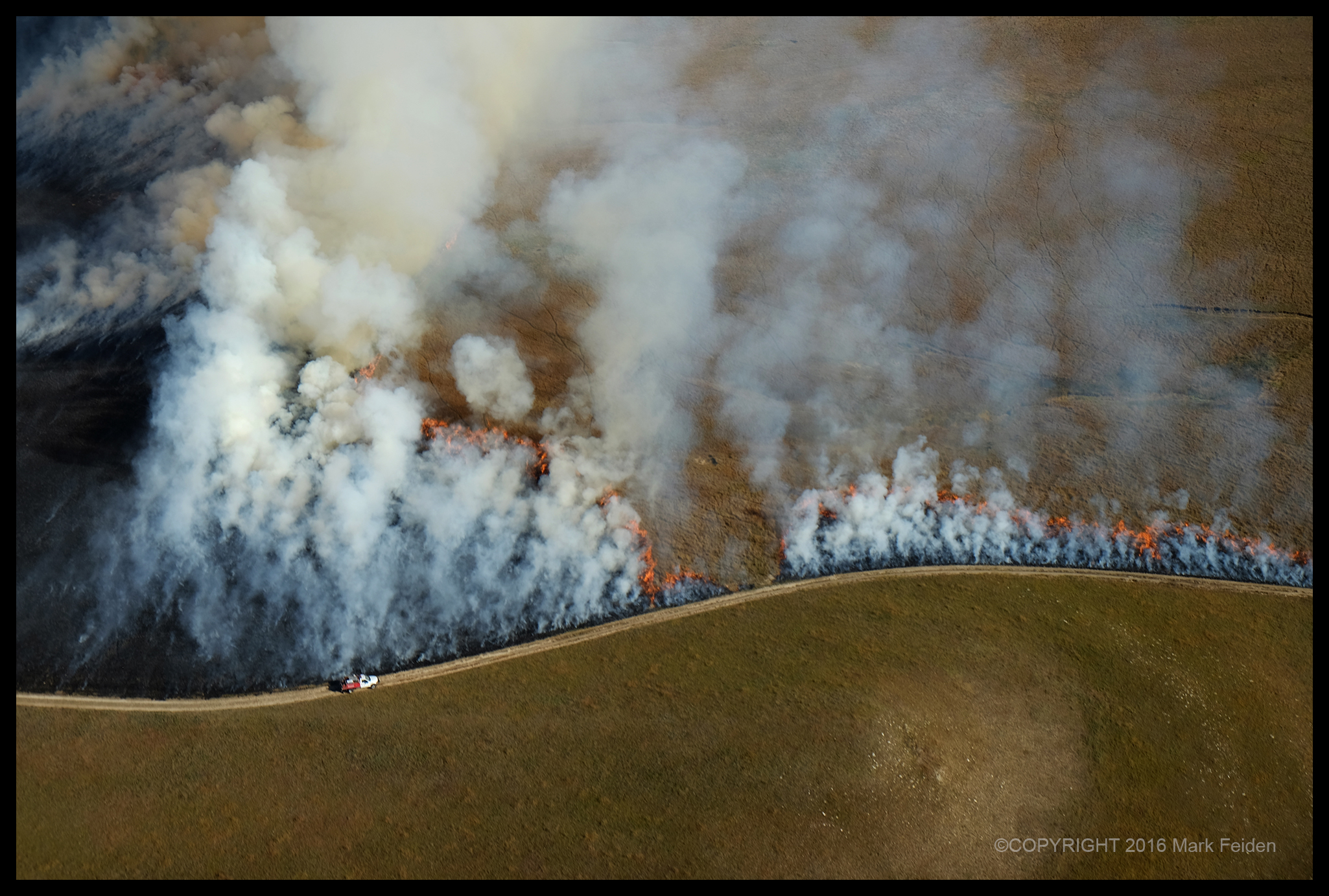 01-280 Fall Burn at the Tallgrass Prairie Preserve
