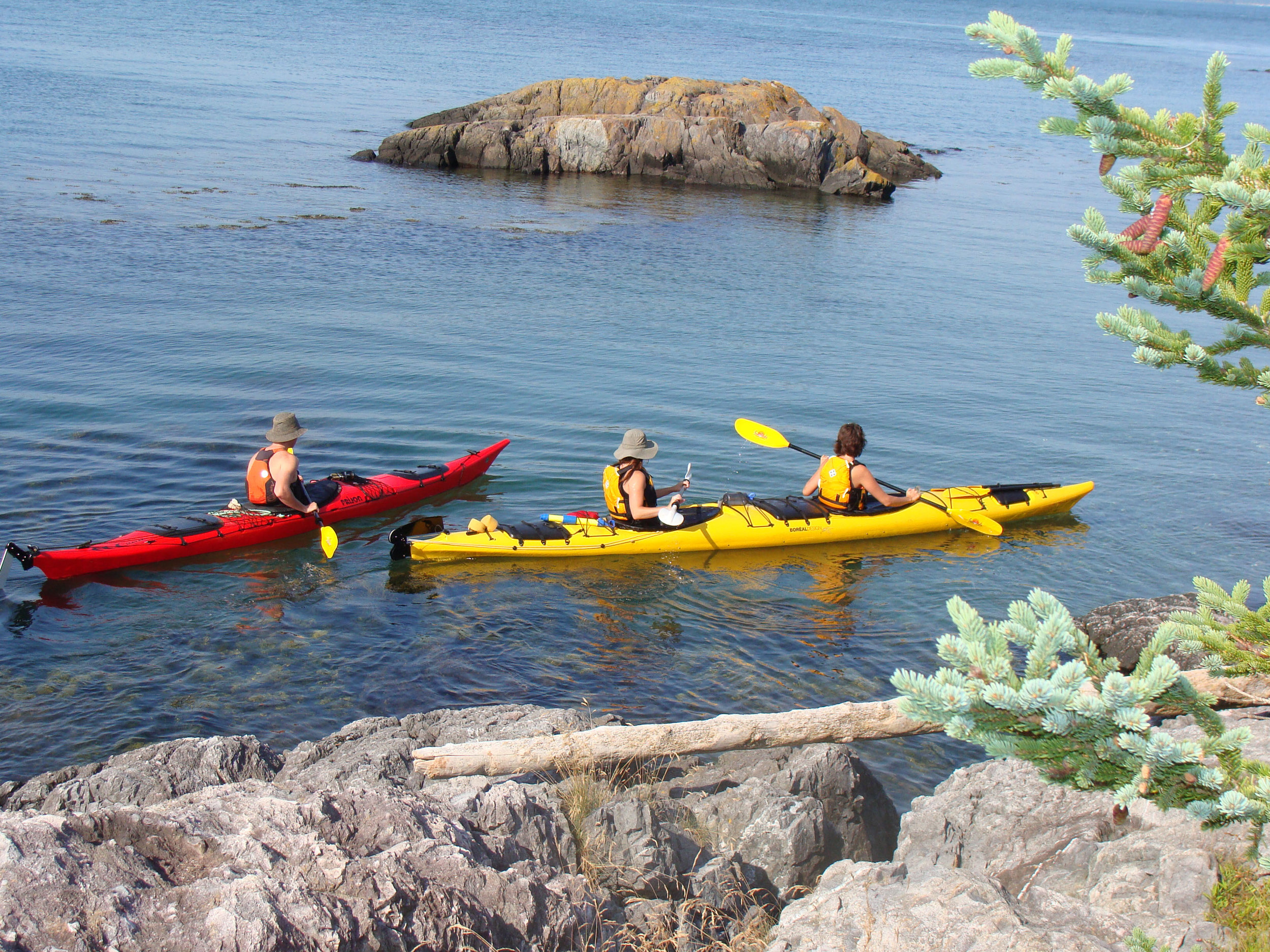 Sea kayaking