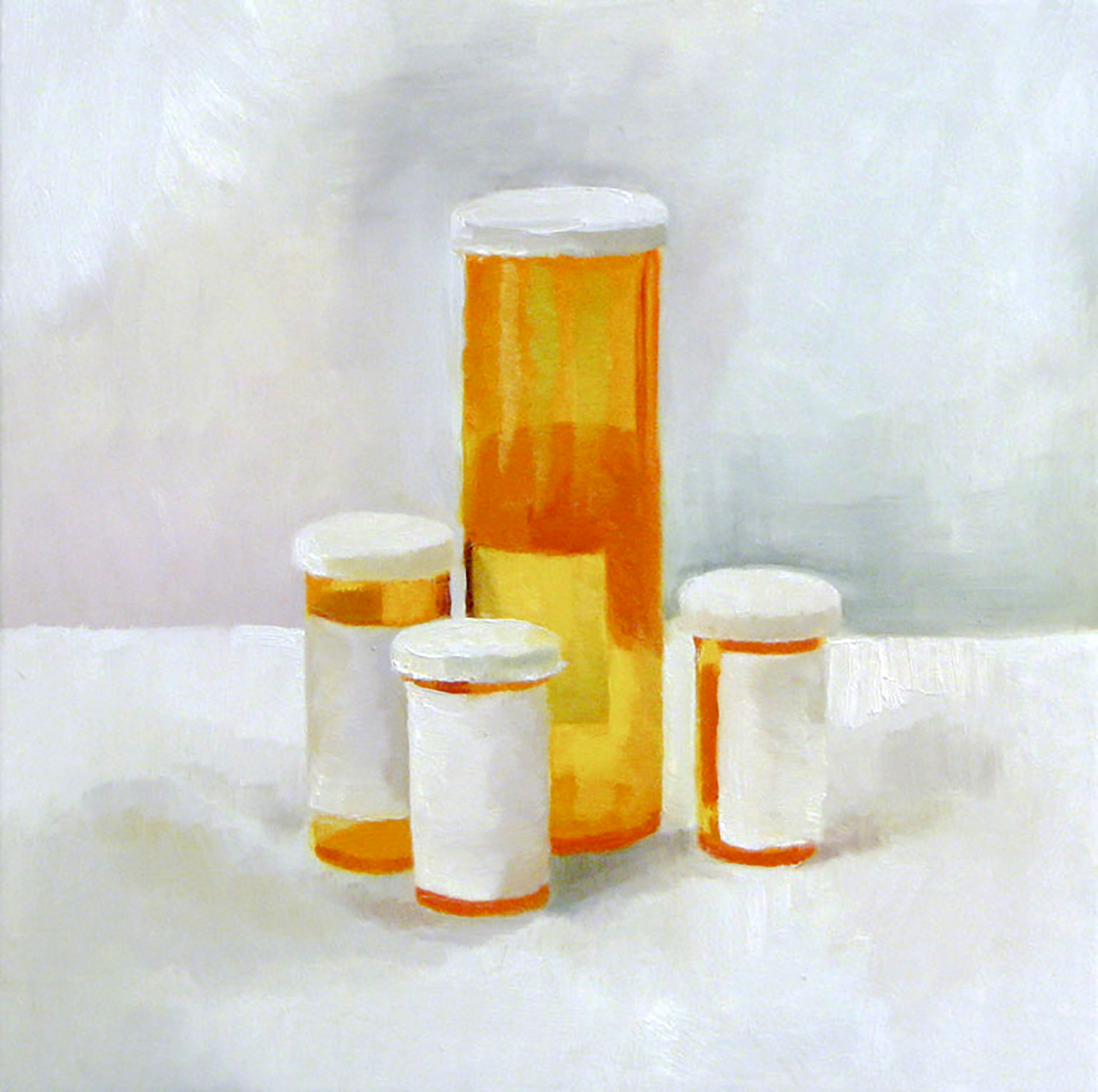 2009 oil on panel 14"x14"