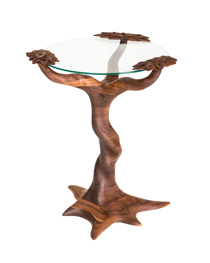 Tree Table X, black walnut, 2017