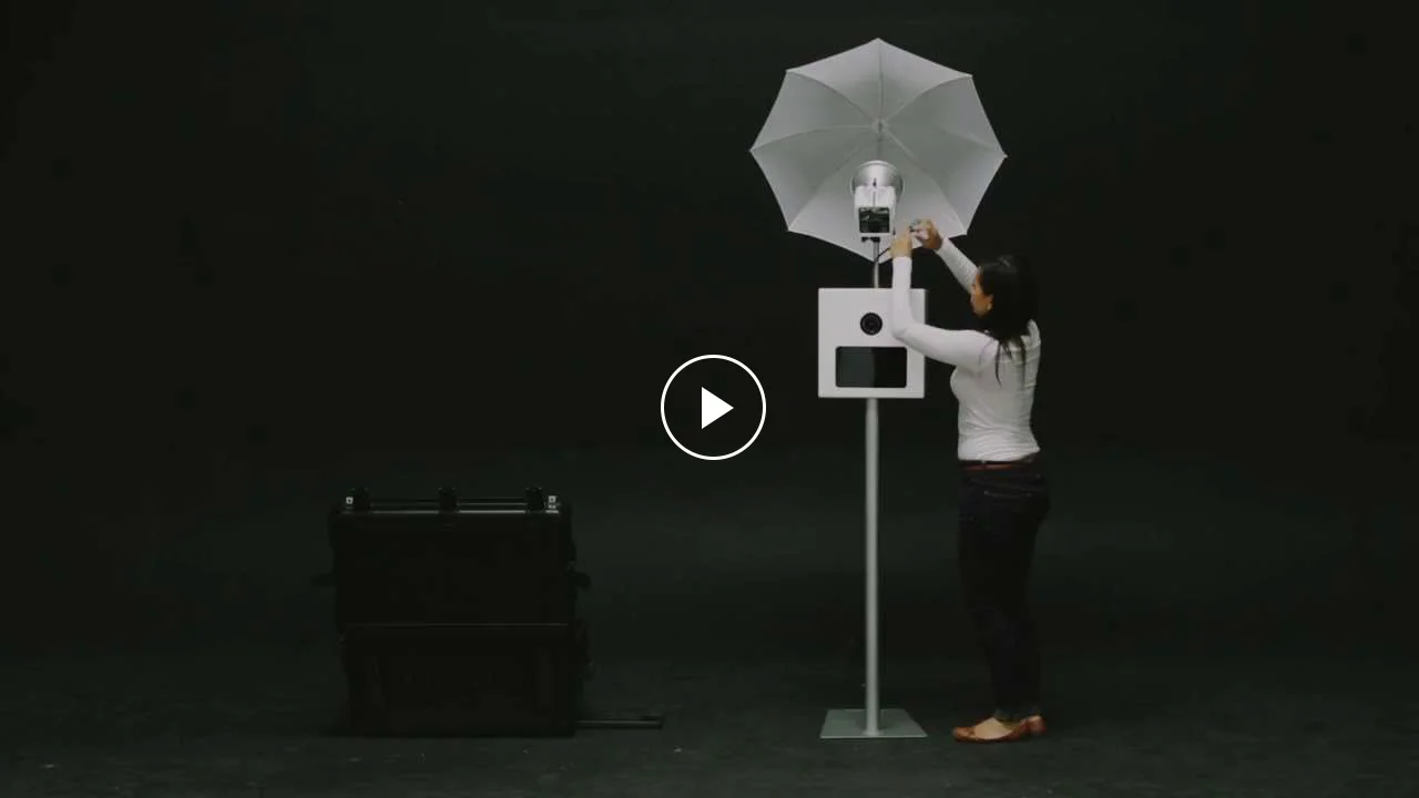 *Video of simplebooth service at an event
