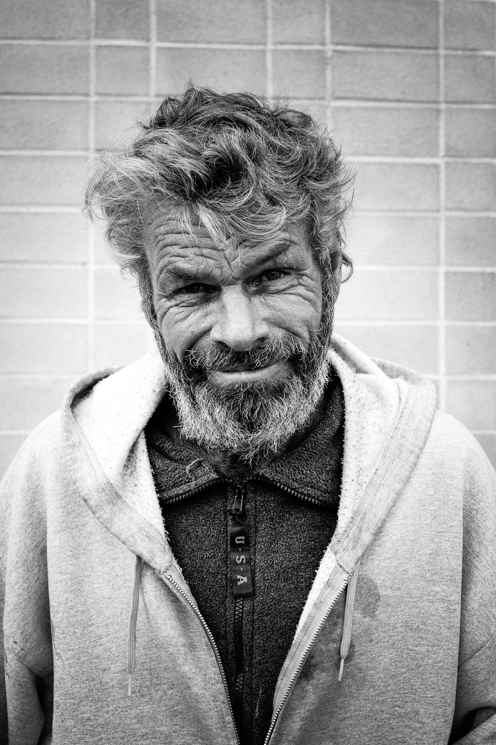 This is Mike. I wouldn't have known his name, a little of his story, nor had this pic had I gone with my fear of saying hi.