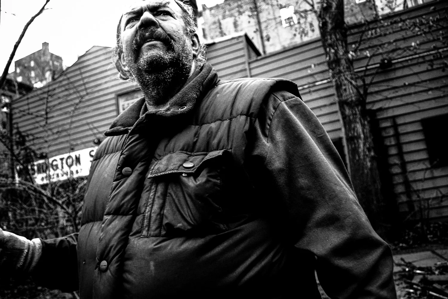 As far as I can tell, this was my first sneak shot. A friendly gardener near Washington Square Park in Manhattan. He was kind enough to compliment us for our kids' behavior. Circa '07