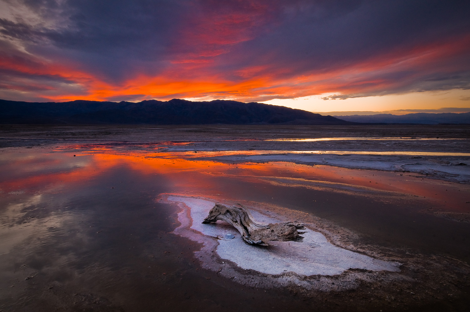 Fire over the Salt Flats