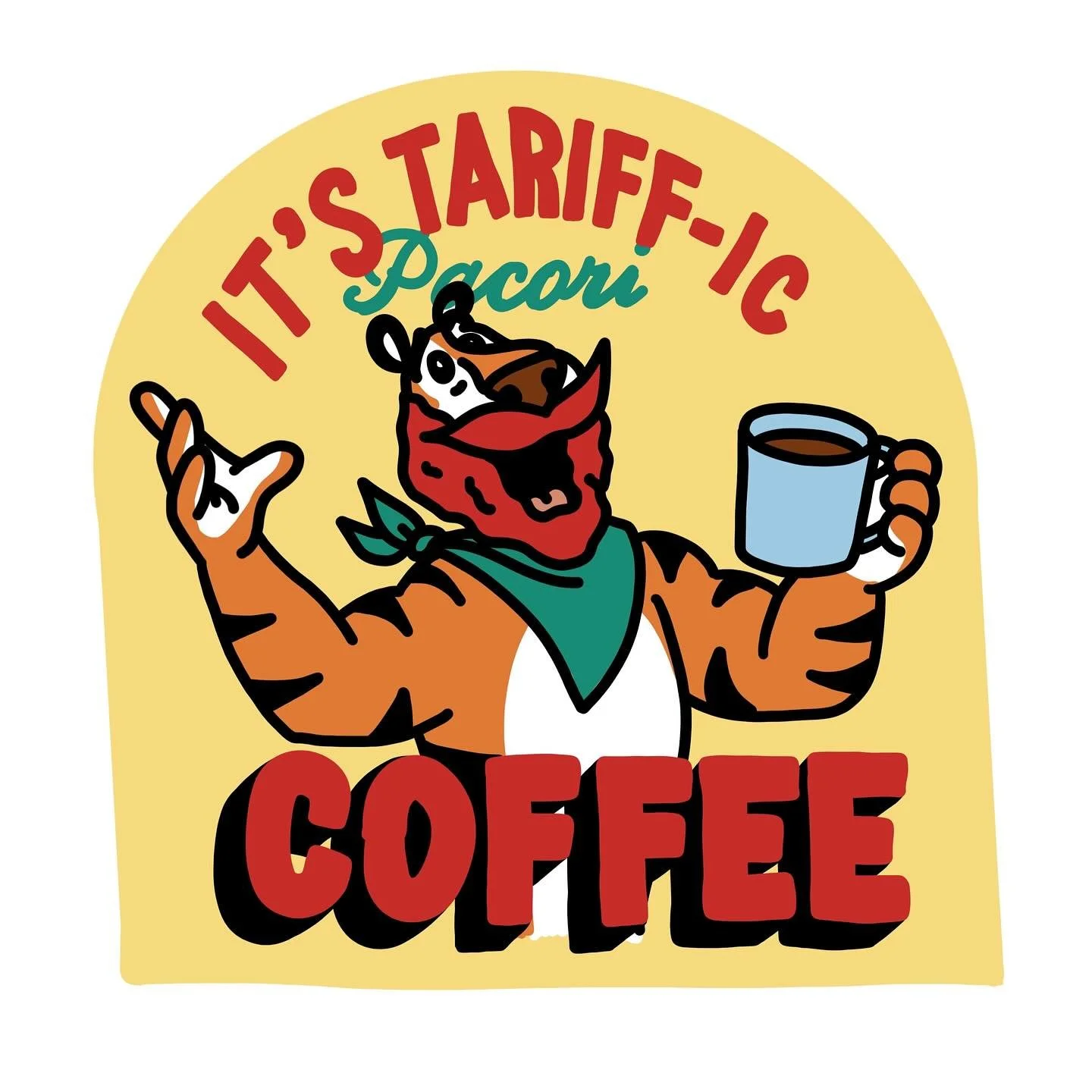 FREE sticker of the month for September is here!!

I assure you, we&rsquo;re not benefiting from historically high coffee prices anymore than you are. The least we can do is try to make light of it :)

Thanks to @pacific_rose_design for the design bo