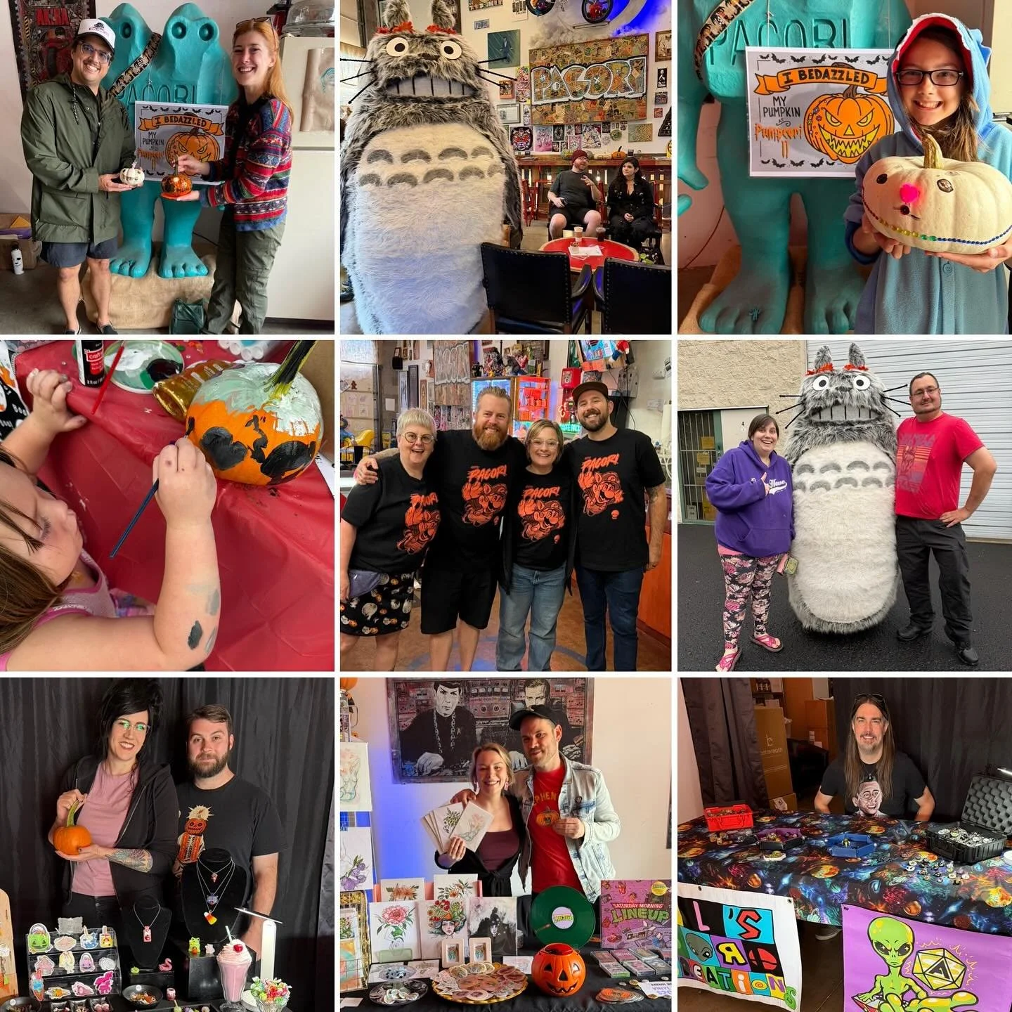 Thank you to everyone who came out to bedazzle, shop, sip, play . . . and all who helped out at 💎Pumpcori II 🎃!

Special thank you to @northernlightsfarm for ALL of the pumpkins 🤍!

Next Art Hop_11/1_featuring @only_yolking and special Pacori drin