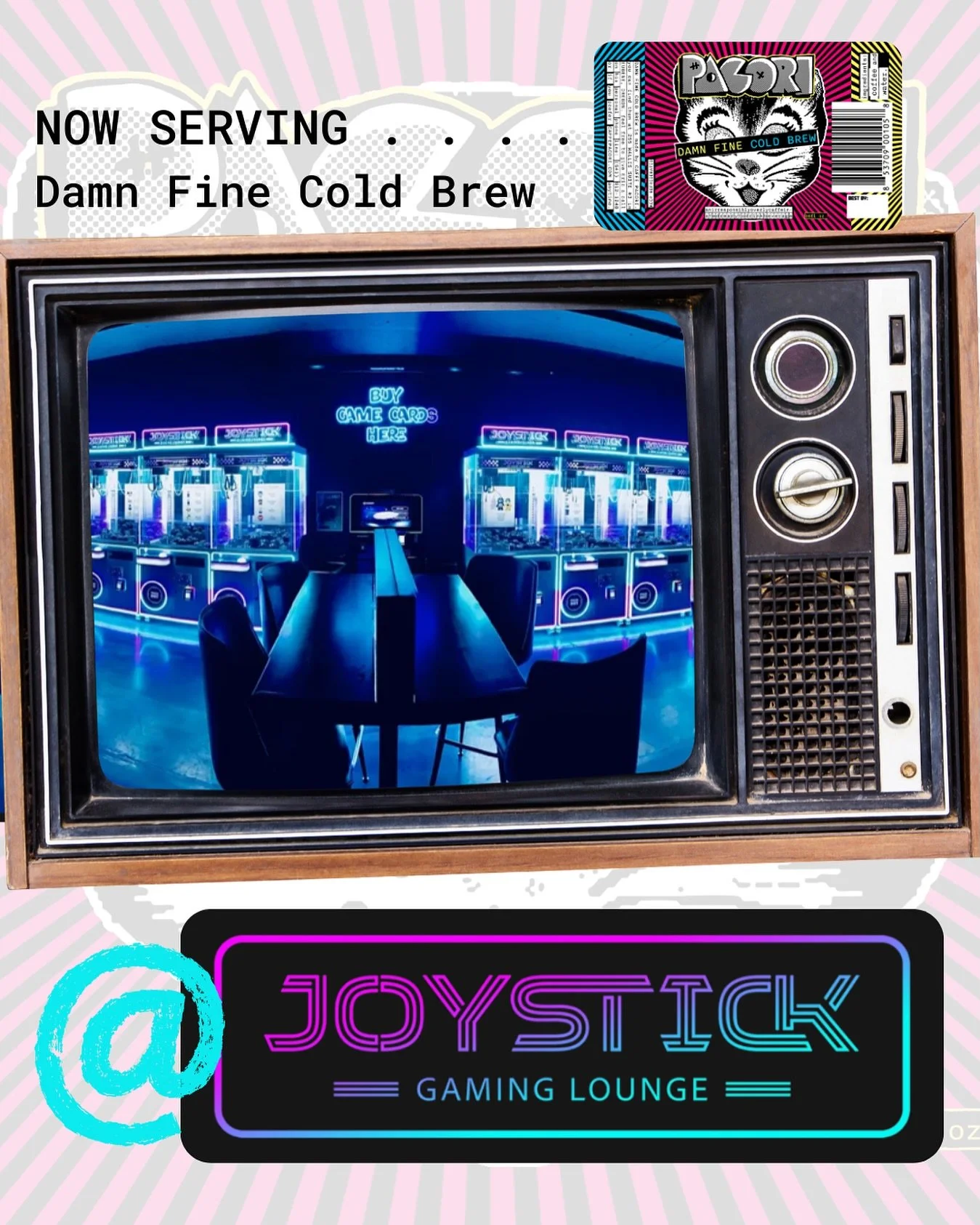 We&rsquo;re pleased to announce that @joystickeugene is now a member of Team Pacori!!!
.
.
.
#caffepacori #eugeneoregon #woodroastedcoffee  #teampacori #coffee #pacori #bmfg #pnwcoffee #coldbrewcoffee #eugeneoregon #springfieldoregon #freedelivery #p