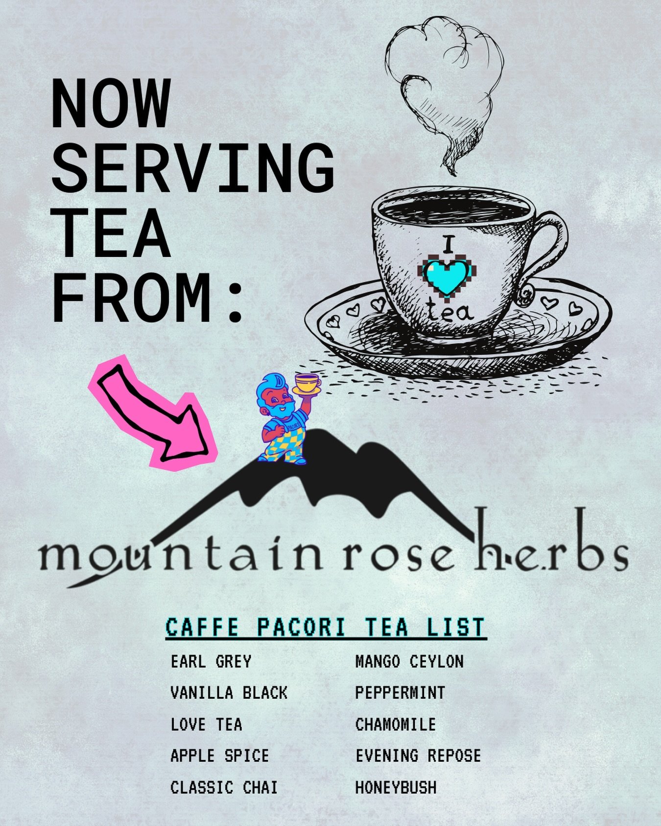 You asked. We listened.
Tea is officially in the house 🫖
Thank you @mountainroseherbs for the partnership!  #iloveteaandcoffee