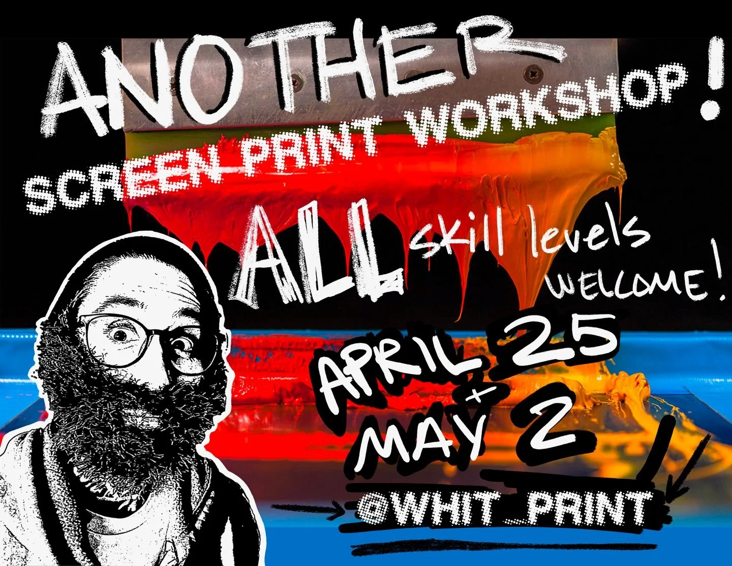Our incredible roaster, Brit Howard, is teaching an intro to screen printing at Whiteaker Printmakers! 

Join this two-weekend, single-color poster workshop and learn the basics of screen printing from start to finish.

More details + sign up: whitpr