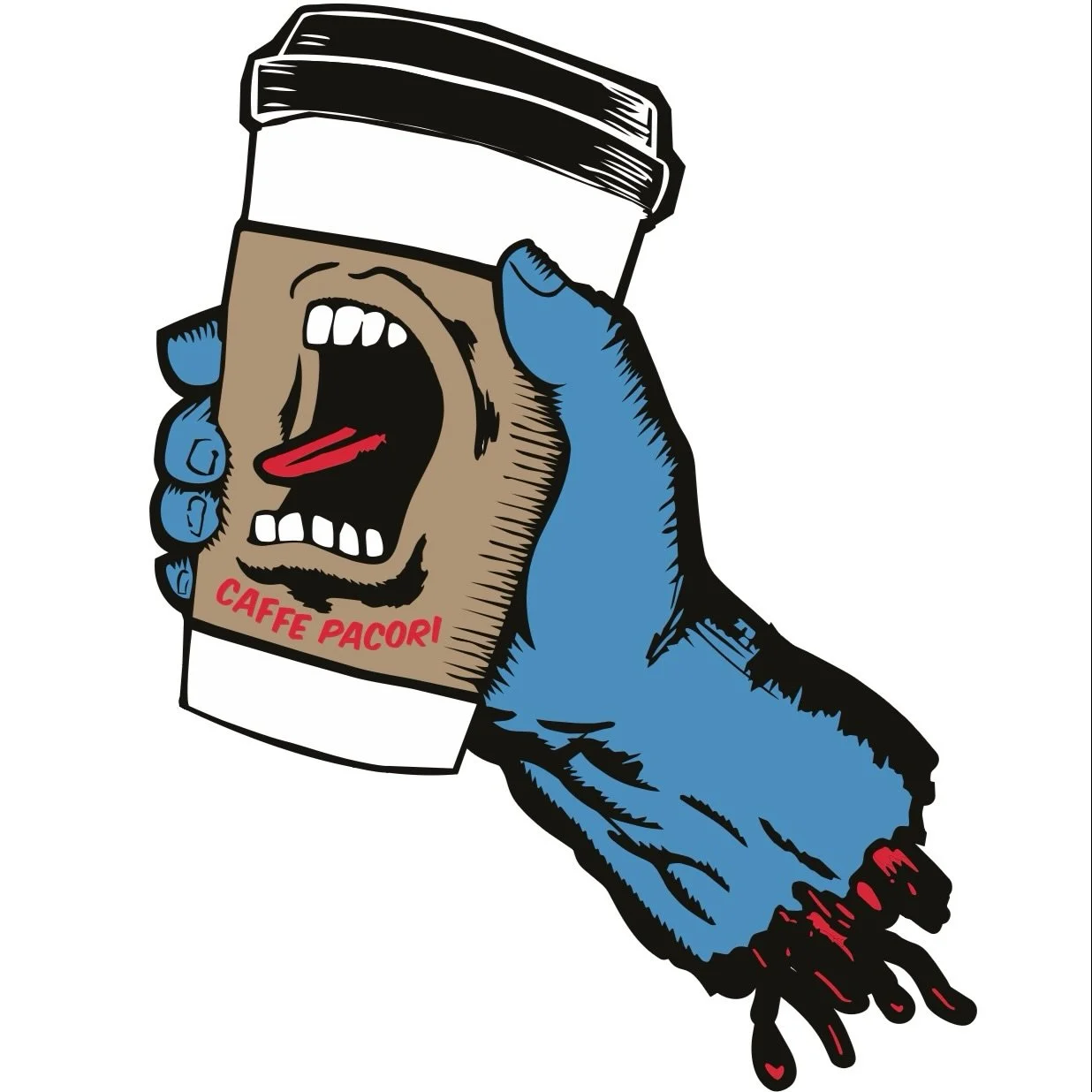 FREE sticker of the month for May is here! 

Designed by @distinguishedapes and available at the Pacori Store and on our website while supplies last!
.
.
.
#caffepacori #eugeneoregon #woodroastedcoffee  #teampacori #coffee