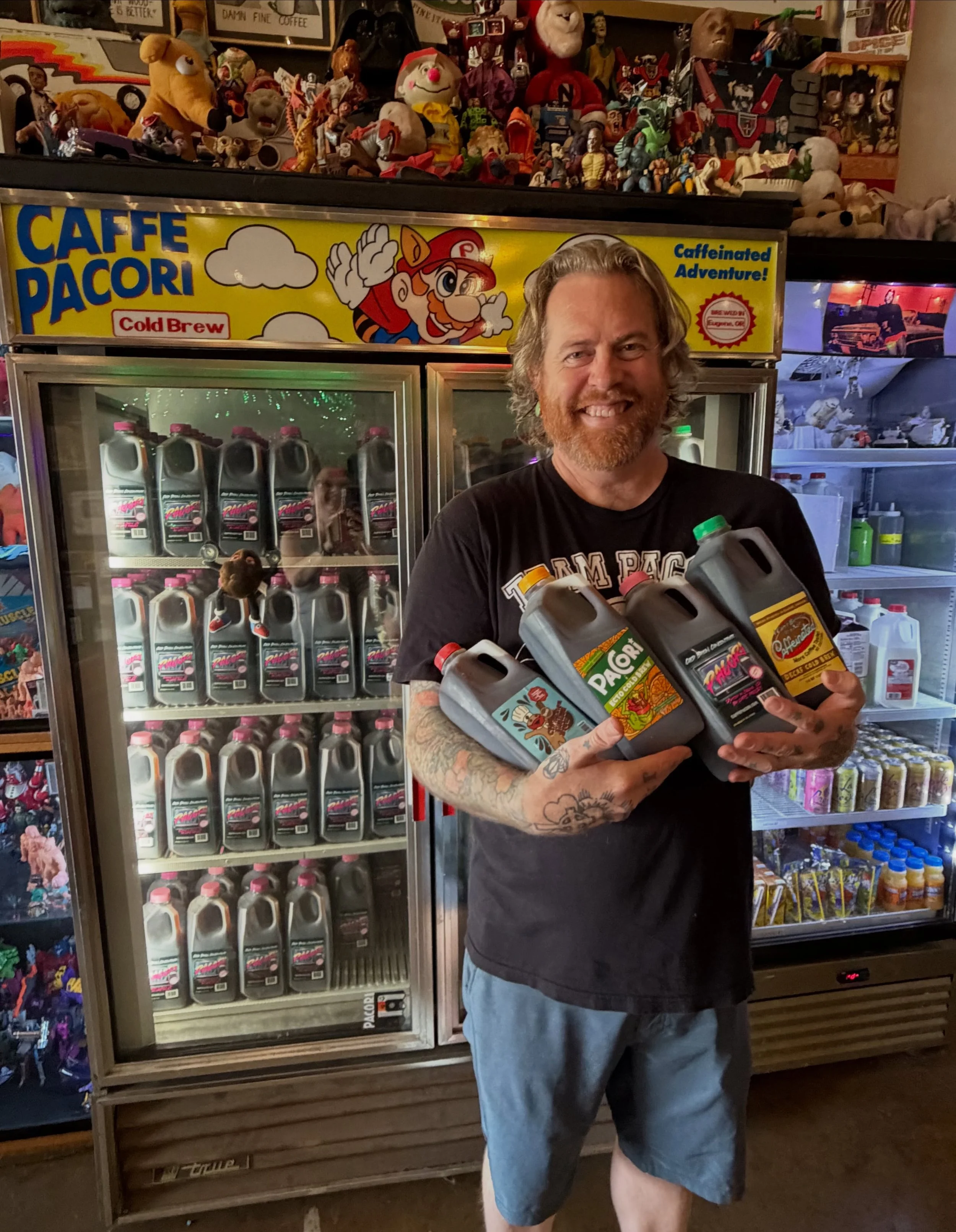 Level up your cold brew game! ☕

Mario&rsquo;s got the high ground, but Eric&rsquo;s holding the real power-ups. 

Whether you&rsquo;re headed to Oregon Country Fair, camping, or just stocking the fridge at home, we&rsquo;ve got a cold brew concentra