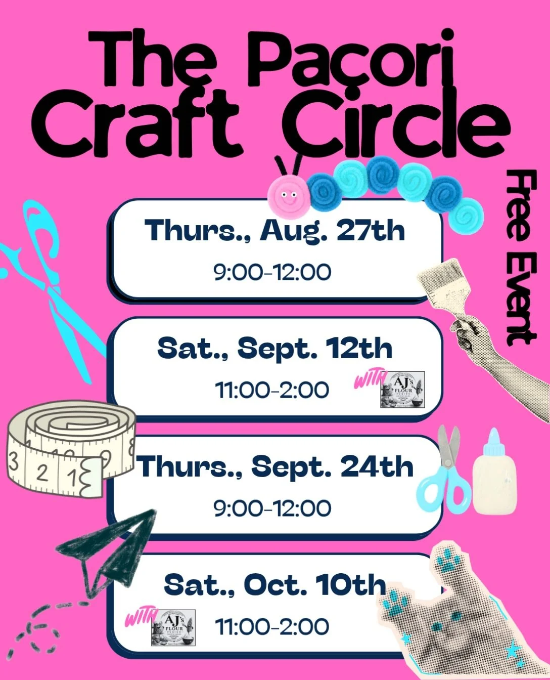 Crafting, chatting,coffee-ing &amp; connecting at Pacori! 🧶☕️

Our Craft Circle with @koinoregon is back with new dates! Bring whatever you&rsquo;re working on - or just come hang out, sip something delicious, and enjoy some creative time together.

