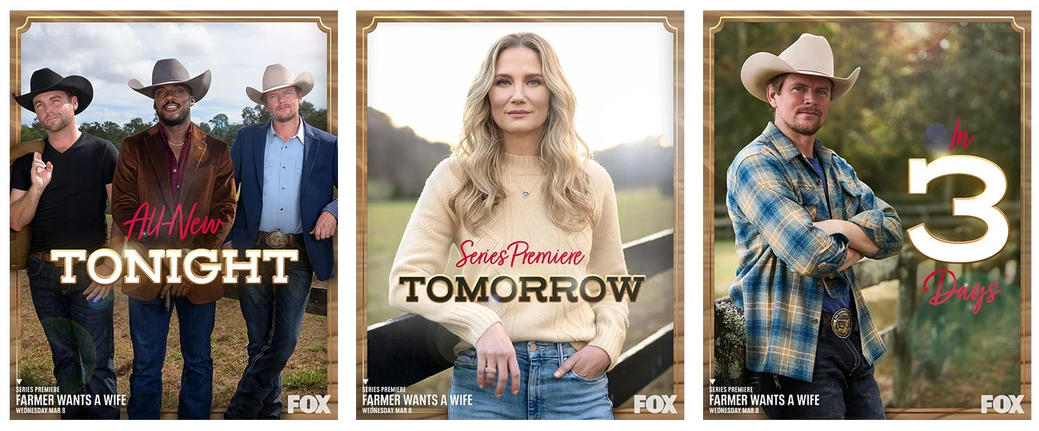  There are three types of templates, allowing for tune-in messaging, copy with matching images, and copy with generic images.  