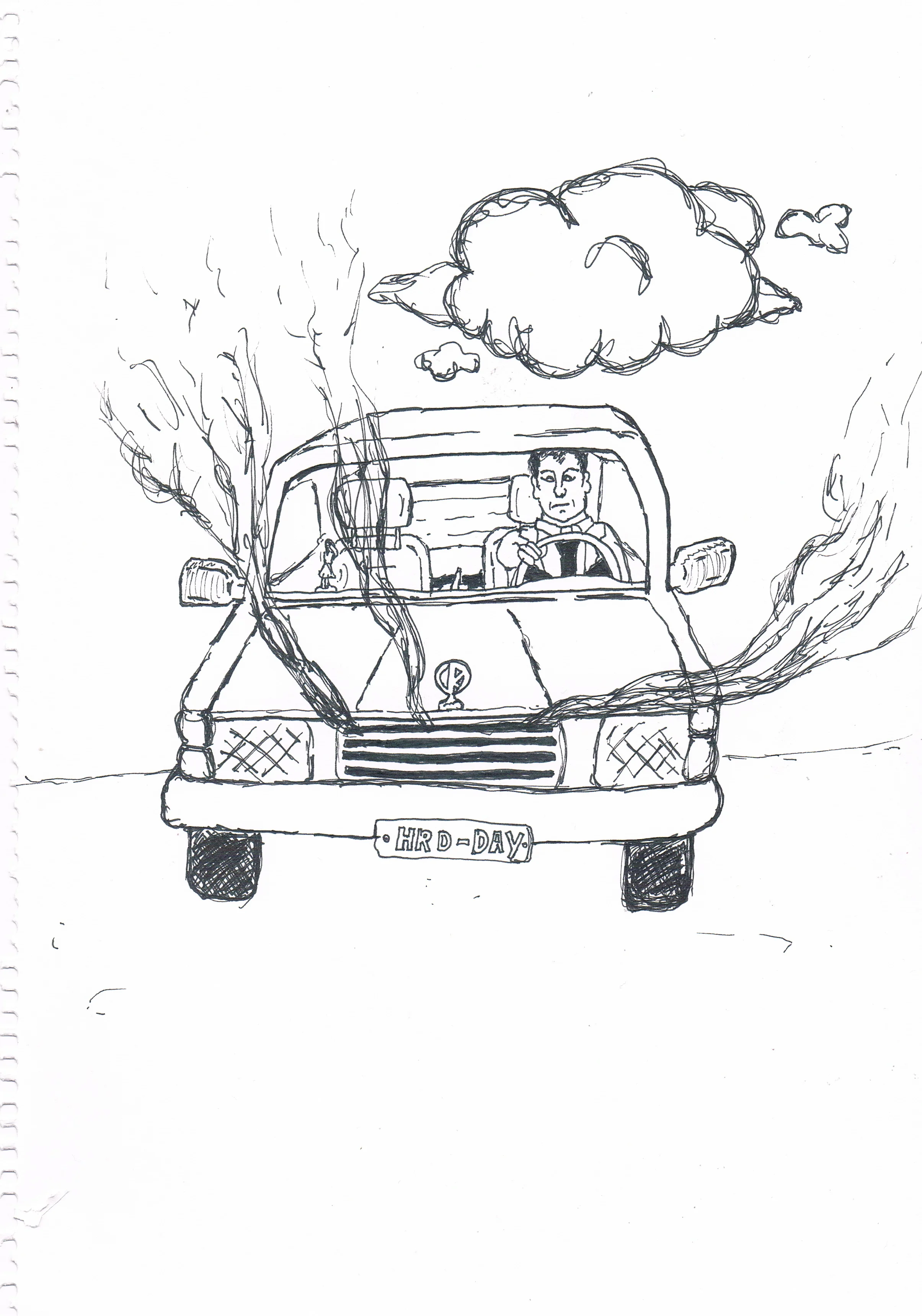 "My Car Would ot Start And It Got Bigger" (2016)
