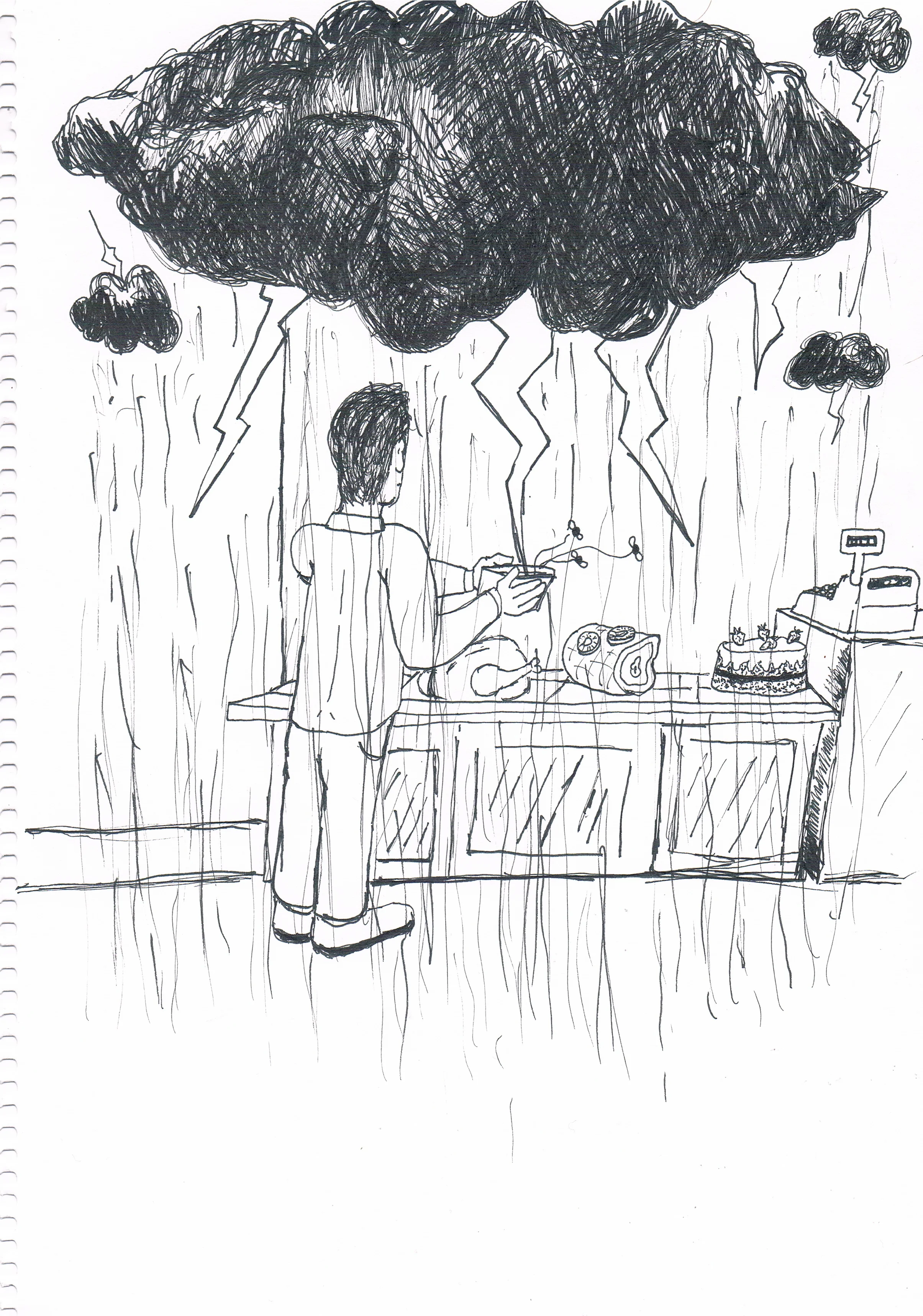 "I Had No Money For Lunch"(2016)
