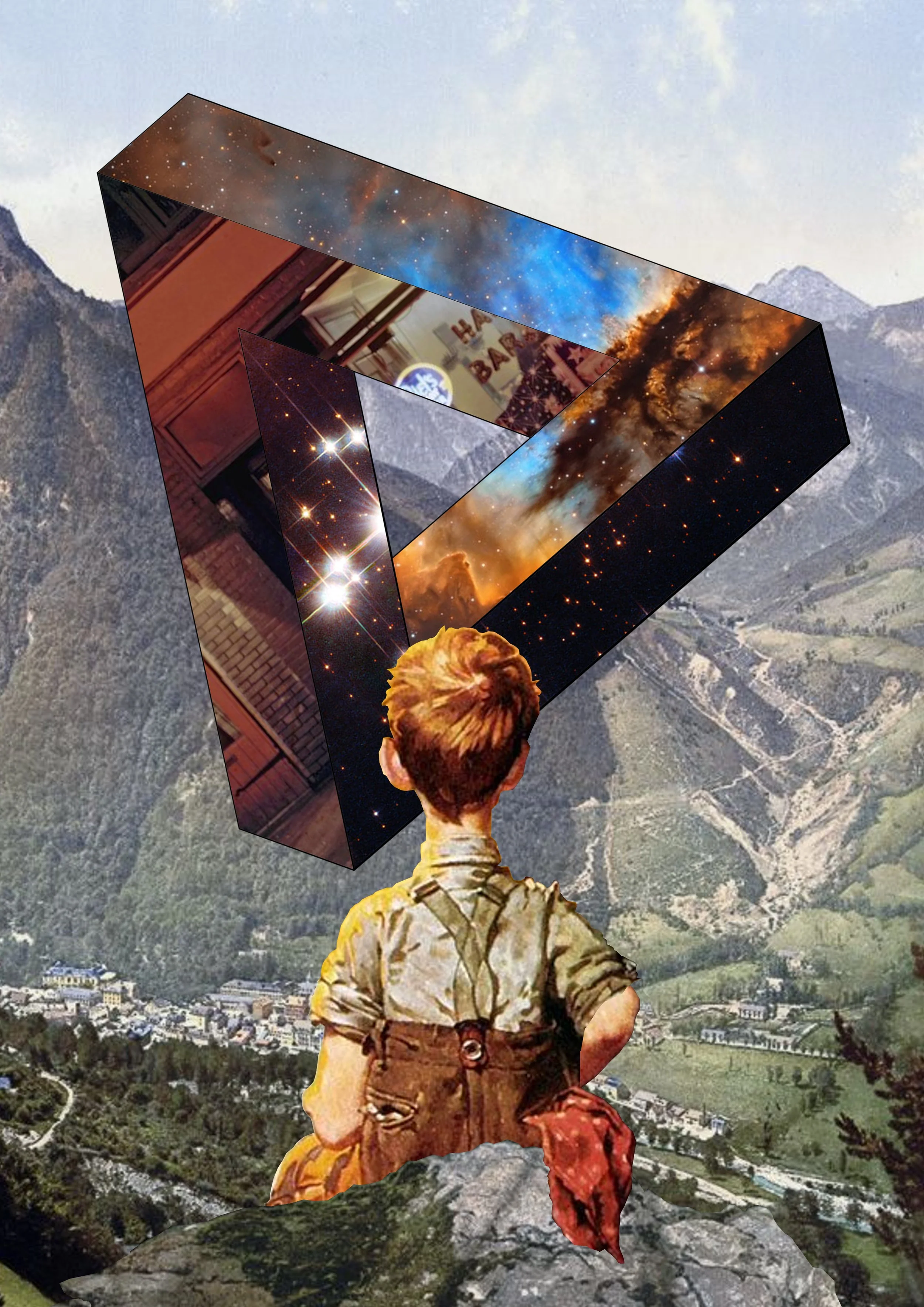 Triangulation (2021) - Digital Collage - Anthony D Kelly.Jpeg