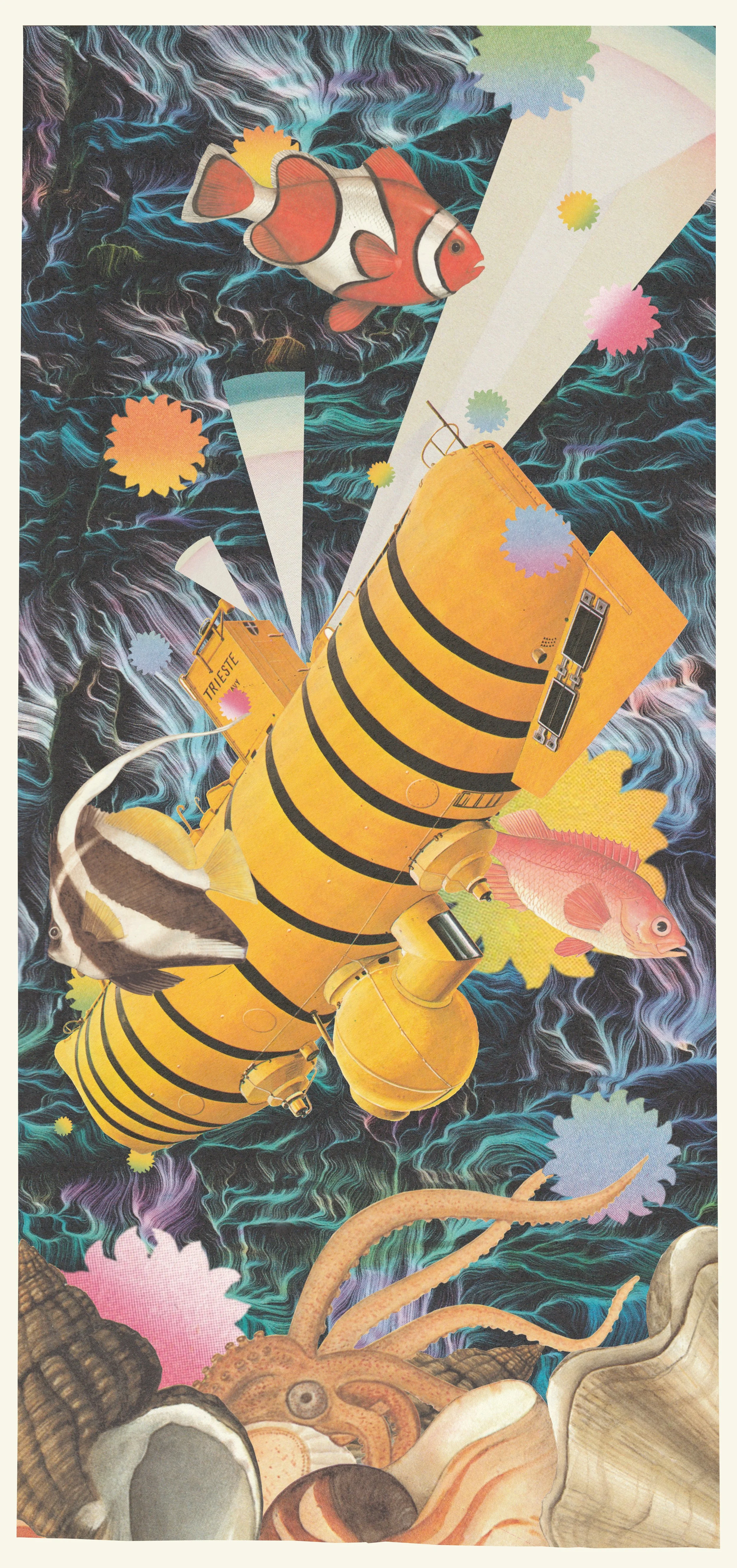 Deep Blue Sea (2022) - Digital Collage - Anthony D Kelly .jpeg