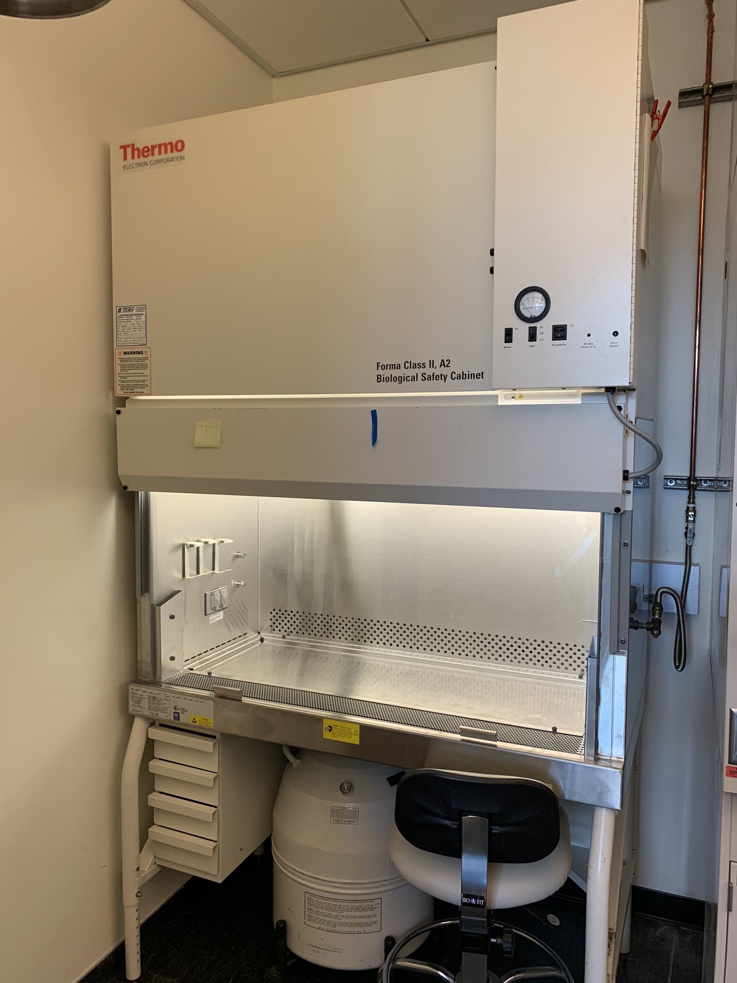 Biosafety Cabinet for Cell Culture (inherited from Michael Pirrung)