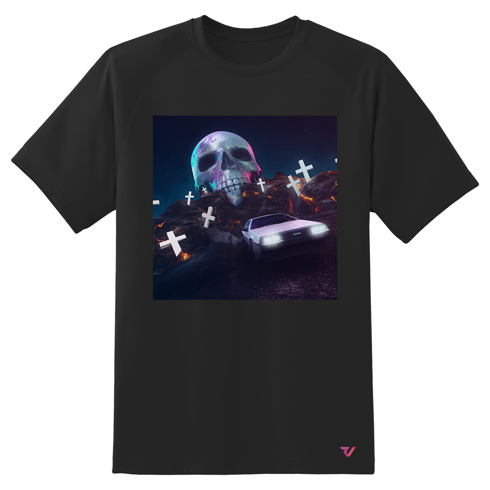 Skull Car - Black Shirt