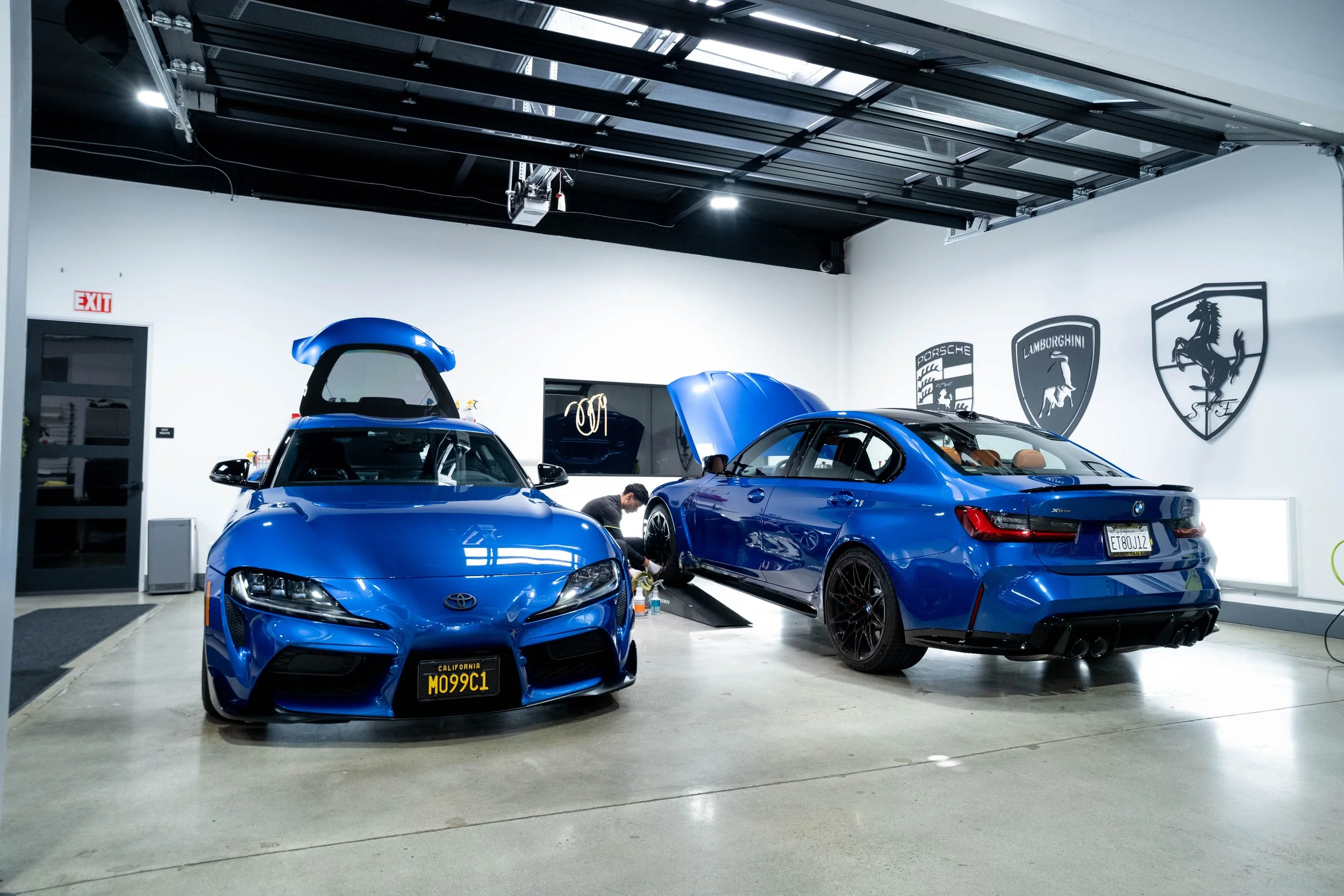 BMW M3 and Toyota Supra SunTek PPF Paint Protection Film