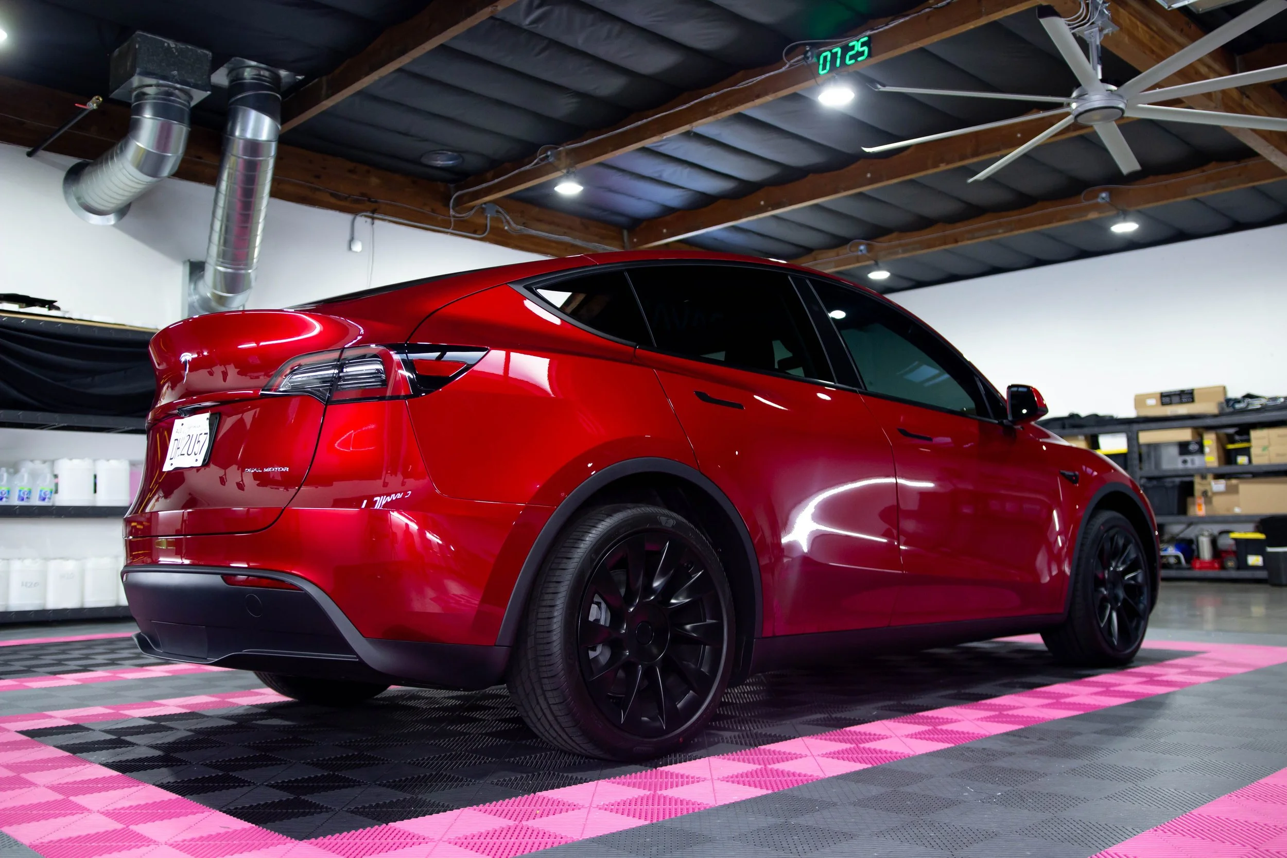 Tesla Y ceramic coating