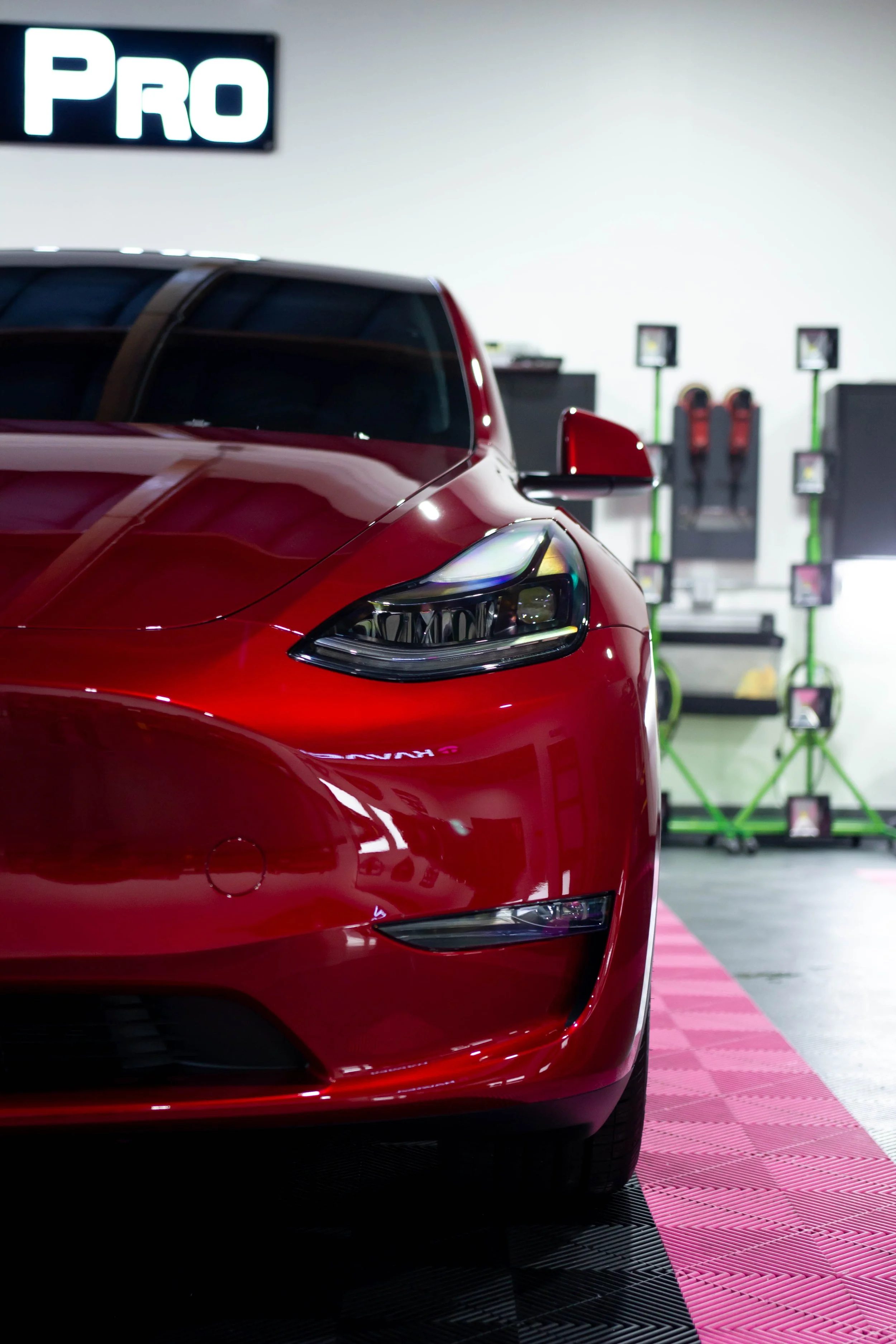 Tesla Y ceramic coating