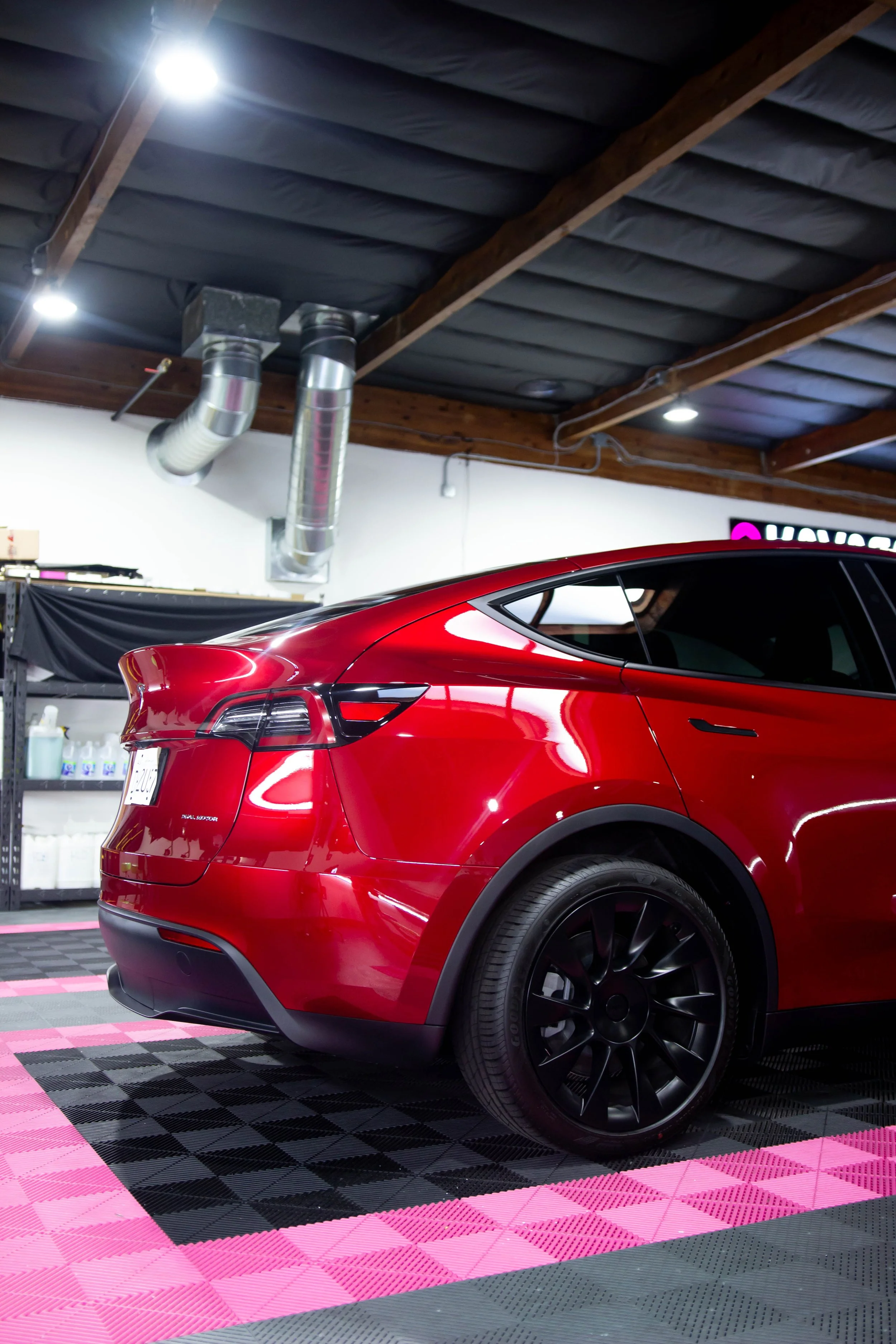 Tesla Y ceramic coating