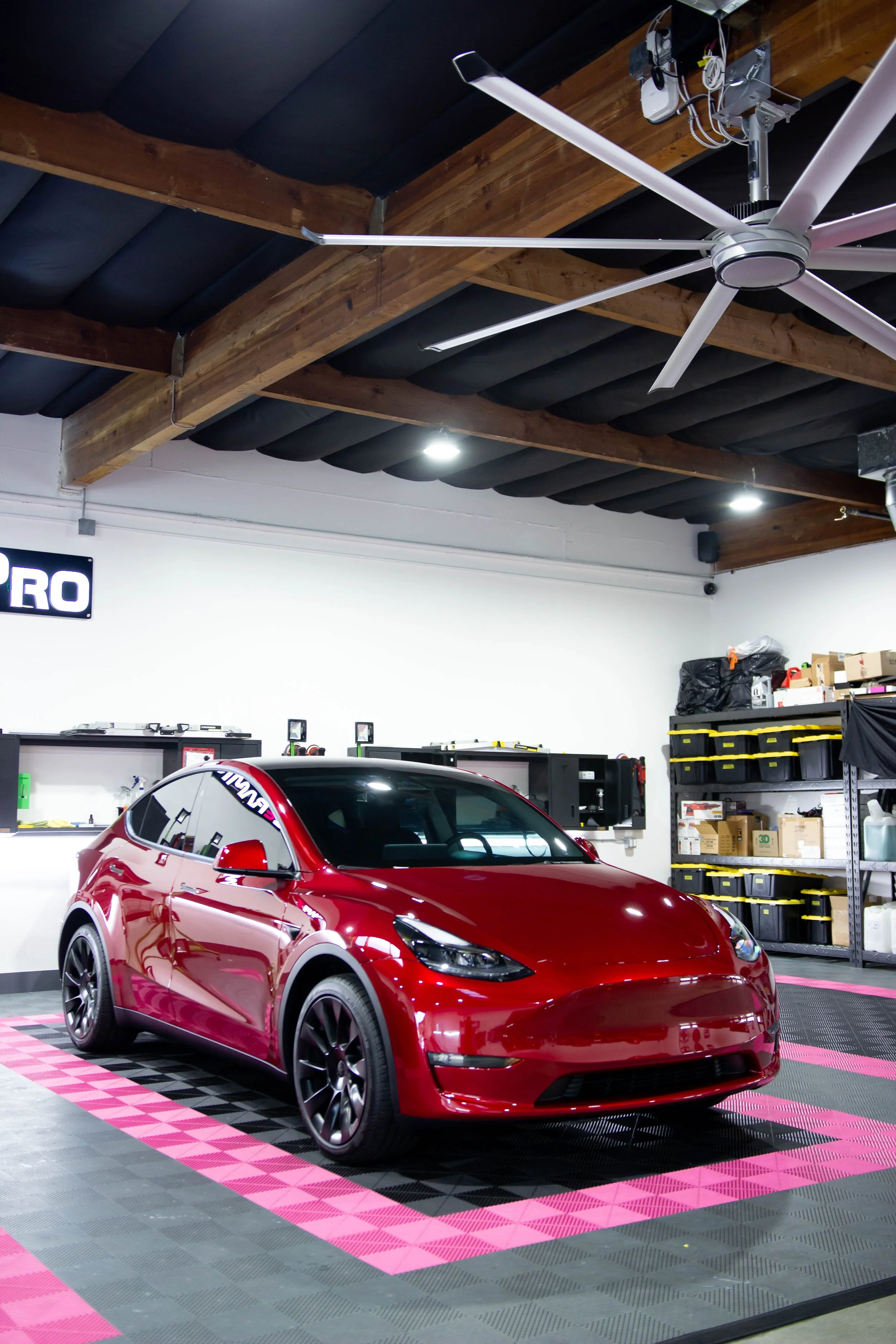 Tesla Y ceramic coating