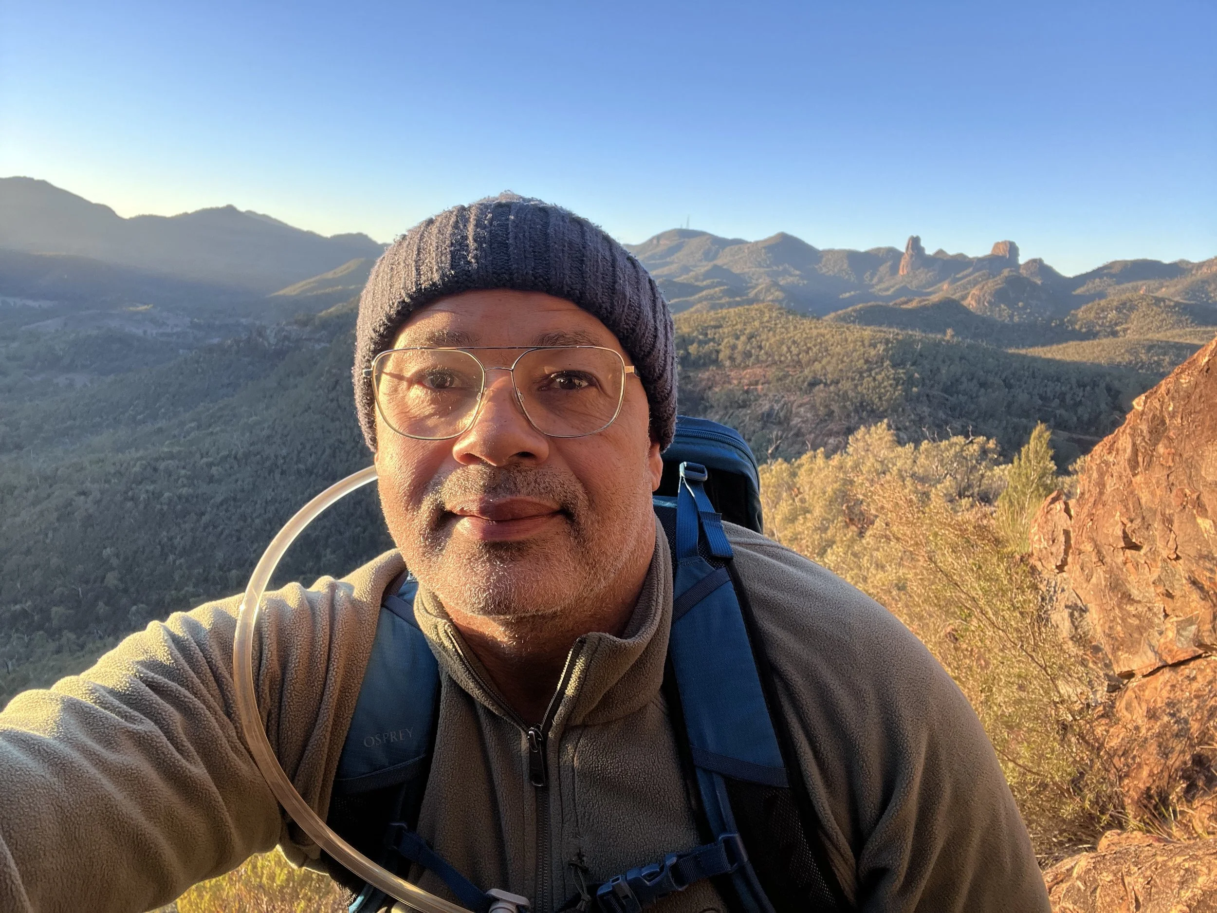 Atop Belougery Split Rock