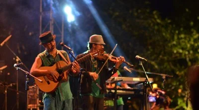 Rocking out with the other Deepak at Bali Live