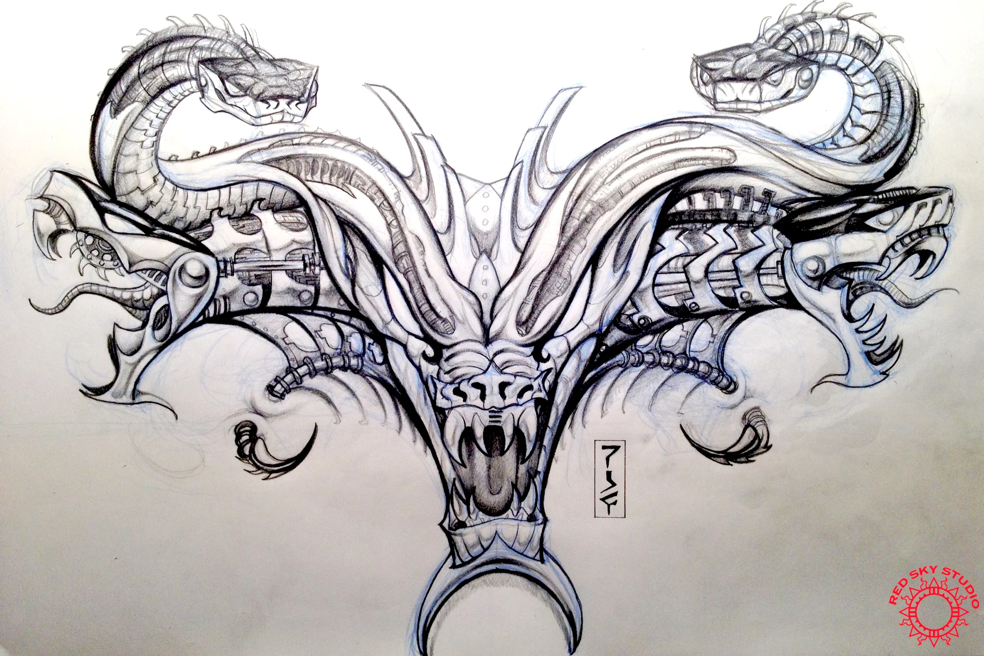 Custom Biomech Chest-Piece