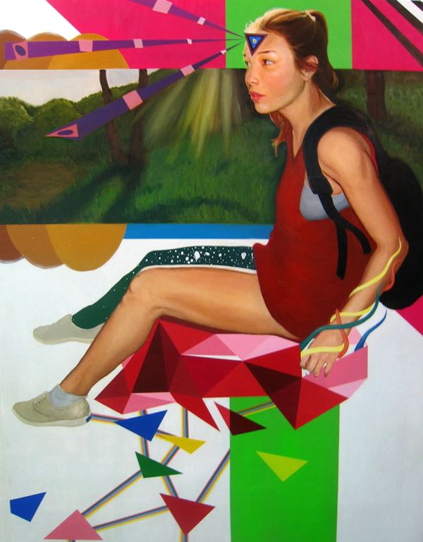Afternoon Light - oil on canvas, 48'' x 60''