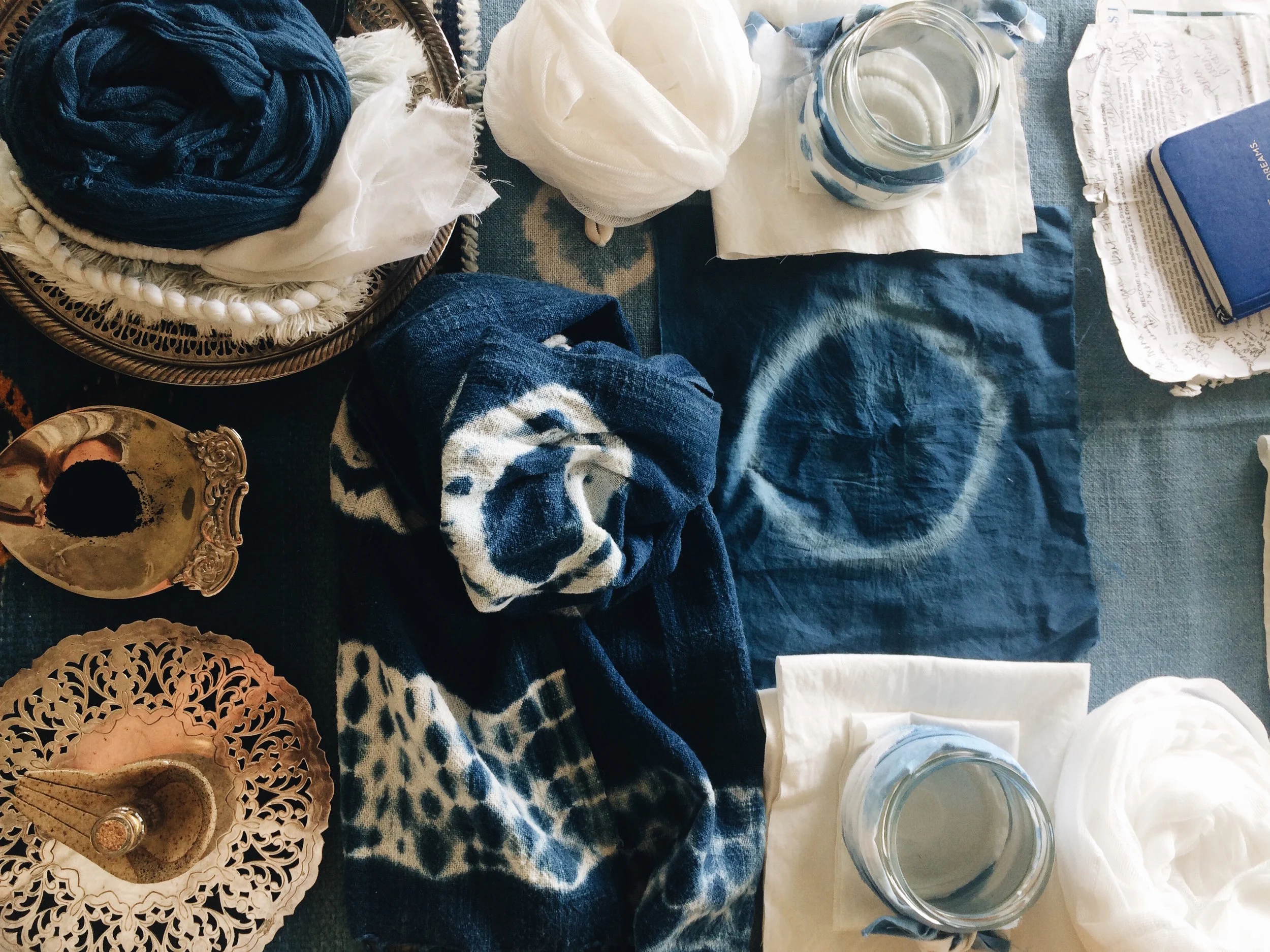 Plastic Free Indigo workshop with Victoria Larnach and Kate Nelson/Plastic Free Mermaid 
