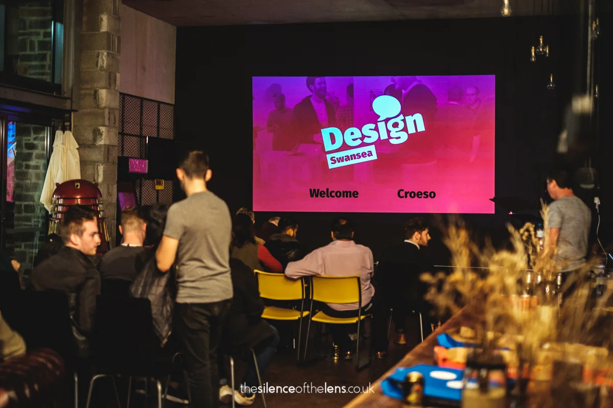 Photos from Design Swansea Meetup #15. Event photography South Wales.