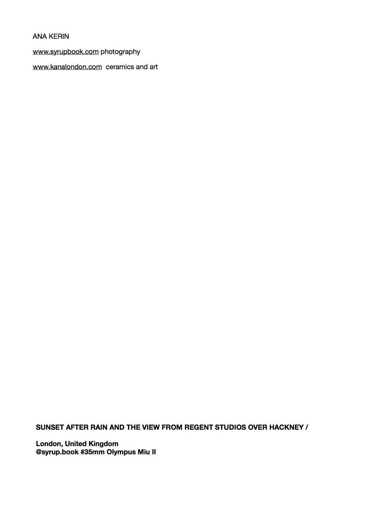 sunset after rain the view from Regent studios over hackney .jpg