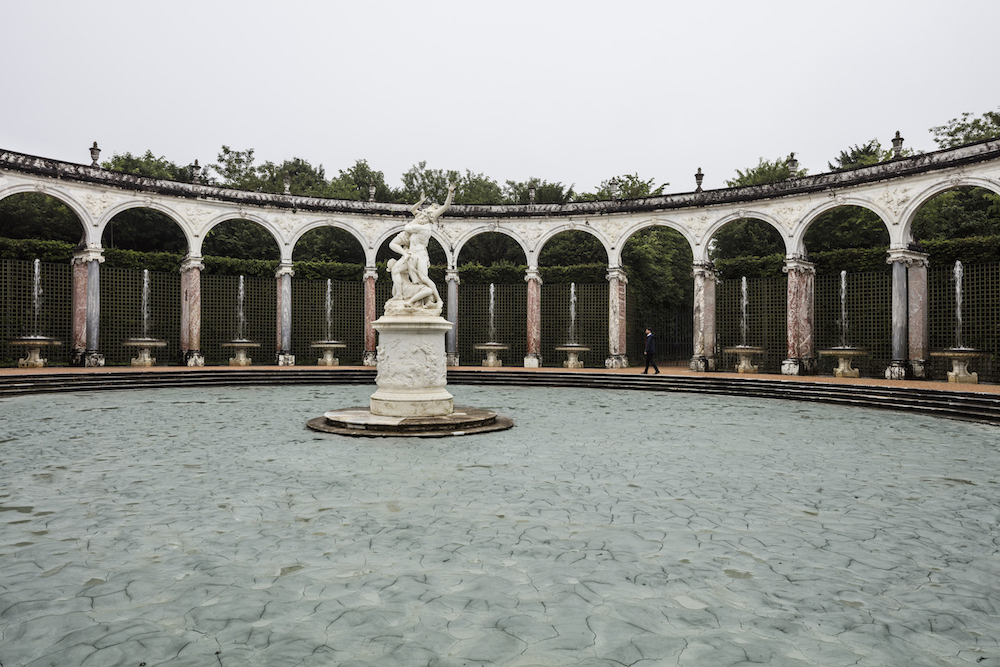 Fotoğraf: Anders Sune Berg Glacial rock flour garden, Palace of Versailles.
