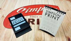 SIMPSON PRINT CALENDAR Simpson Print, Canada Shortlisted Sticker Download