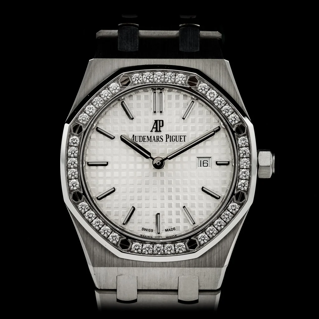 Audemars Piguet Royal Oak 67651ST.ZZ.1261ST.01 factory diamond bezel 2018