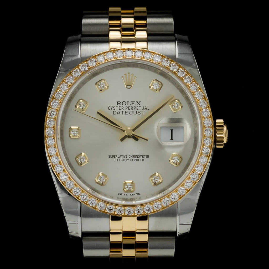 Rolex Datejust 36 ref 116243 Diamond Bezel