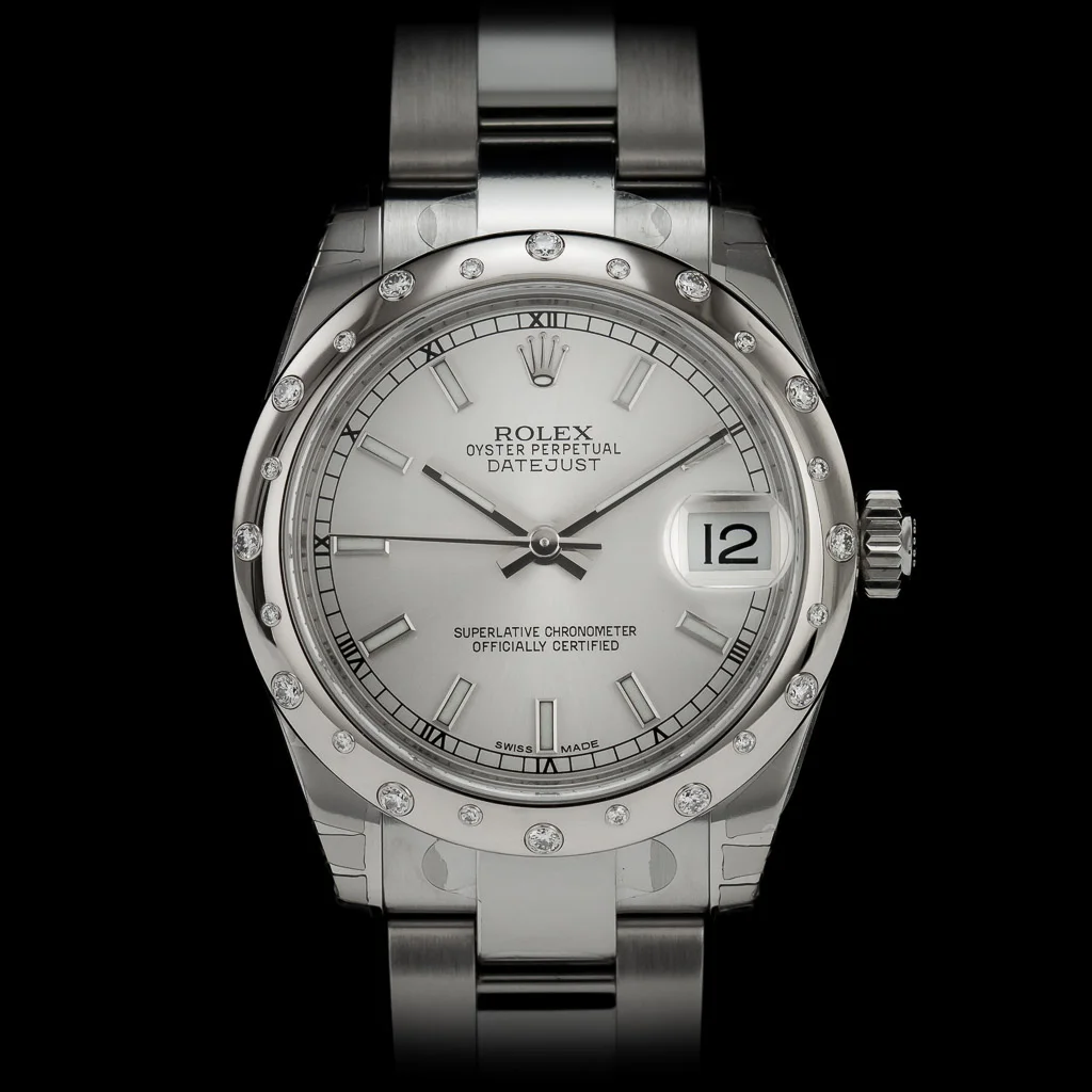 Rolex Datejust 31 ref 178344 Scatter Diamond Bezel