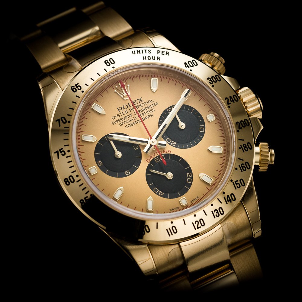 Regal Time — Rolex Cosmograph Daytona 116528 18ct Yellow Gold