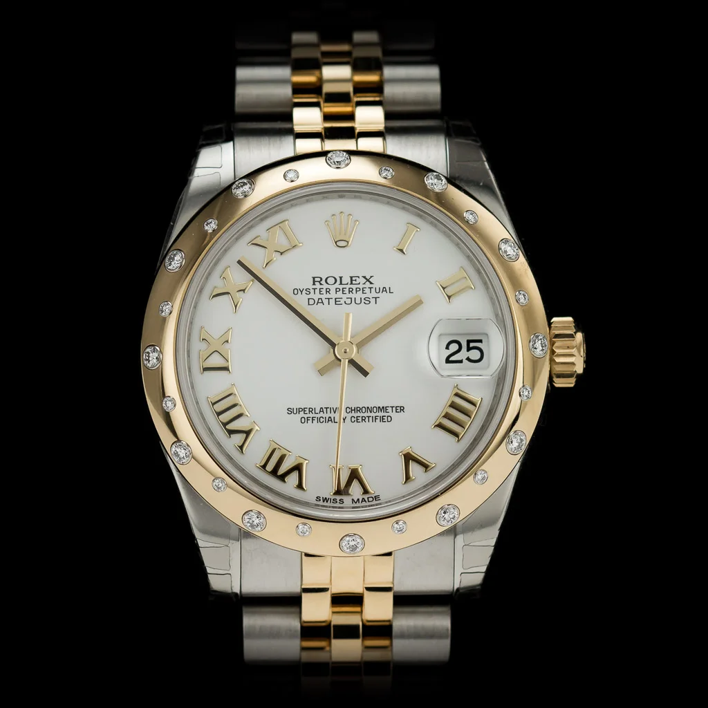 Rolex Datejust 31 ref 178343 Scatter Diamond Bezel