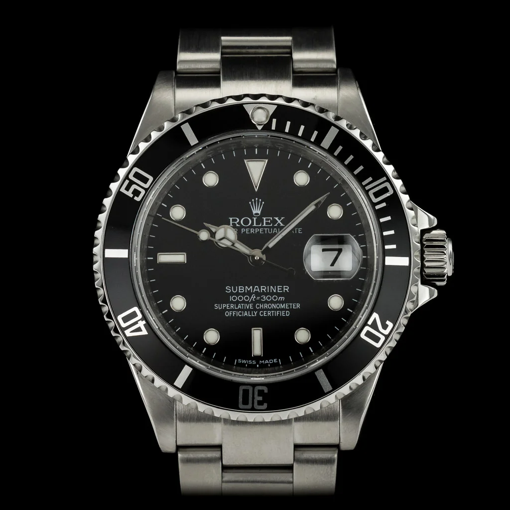 Rolex Submariner Date 16610 Aluminium bezel