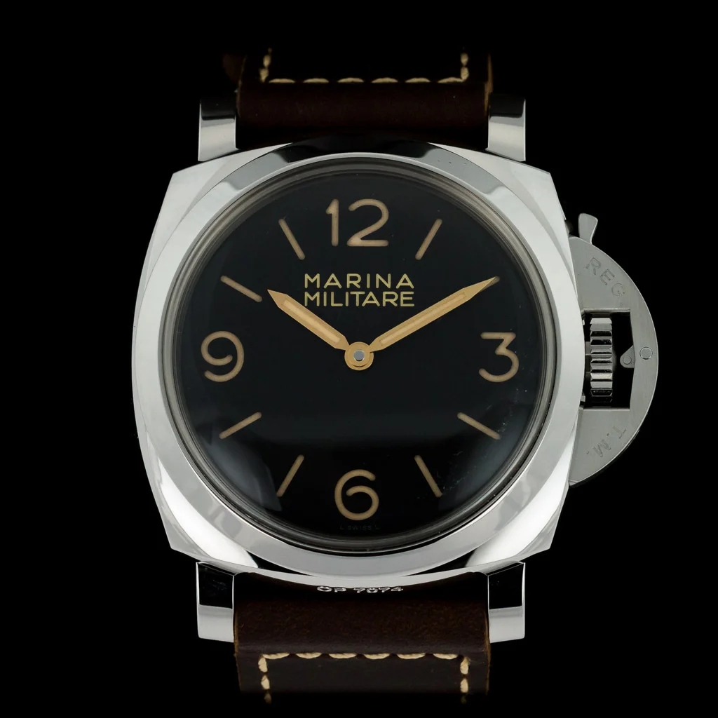 Panerai PAM00673 Luminor Marina Militare 3 Days Acciaio 47mm full set