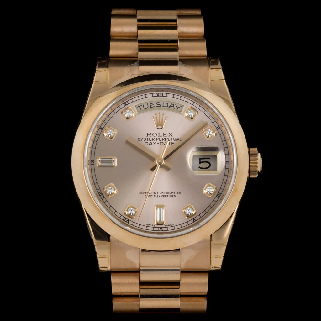 Rolex Day-Date 118205, 2017 model, Unworn