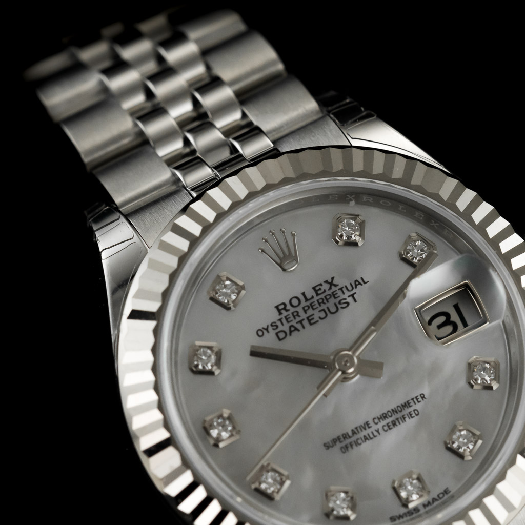 rolex datejust 28 mother of pearl