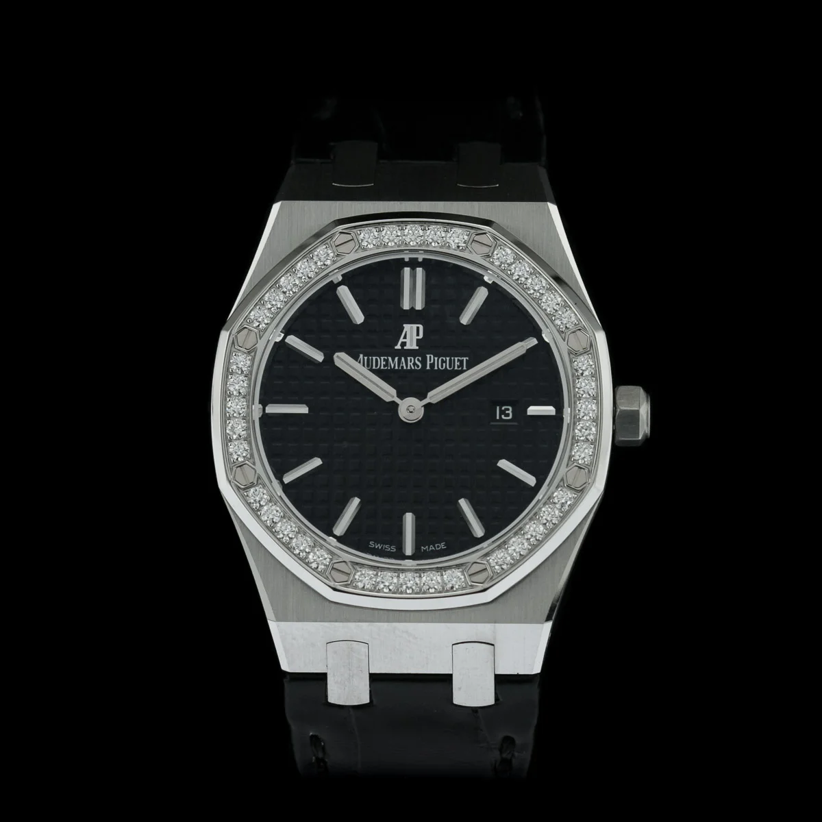 Audemars Piguet Lady Royal Oak 67651ST.ZZ.D002CR.01 33mm Factory Diamonds