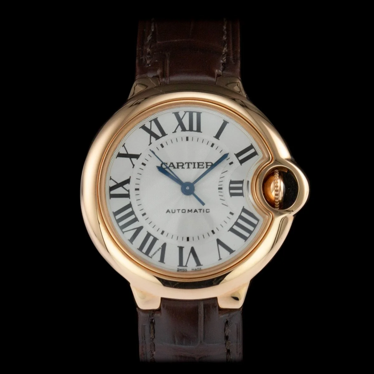 Cartier Ballon Bleu W6920097 rose gold 33mm full set 